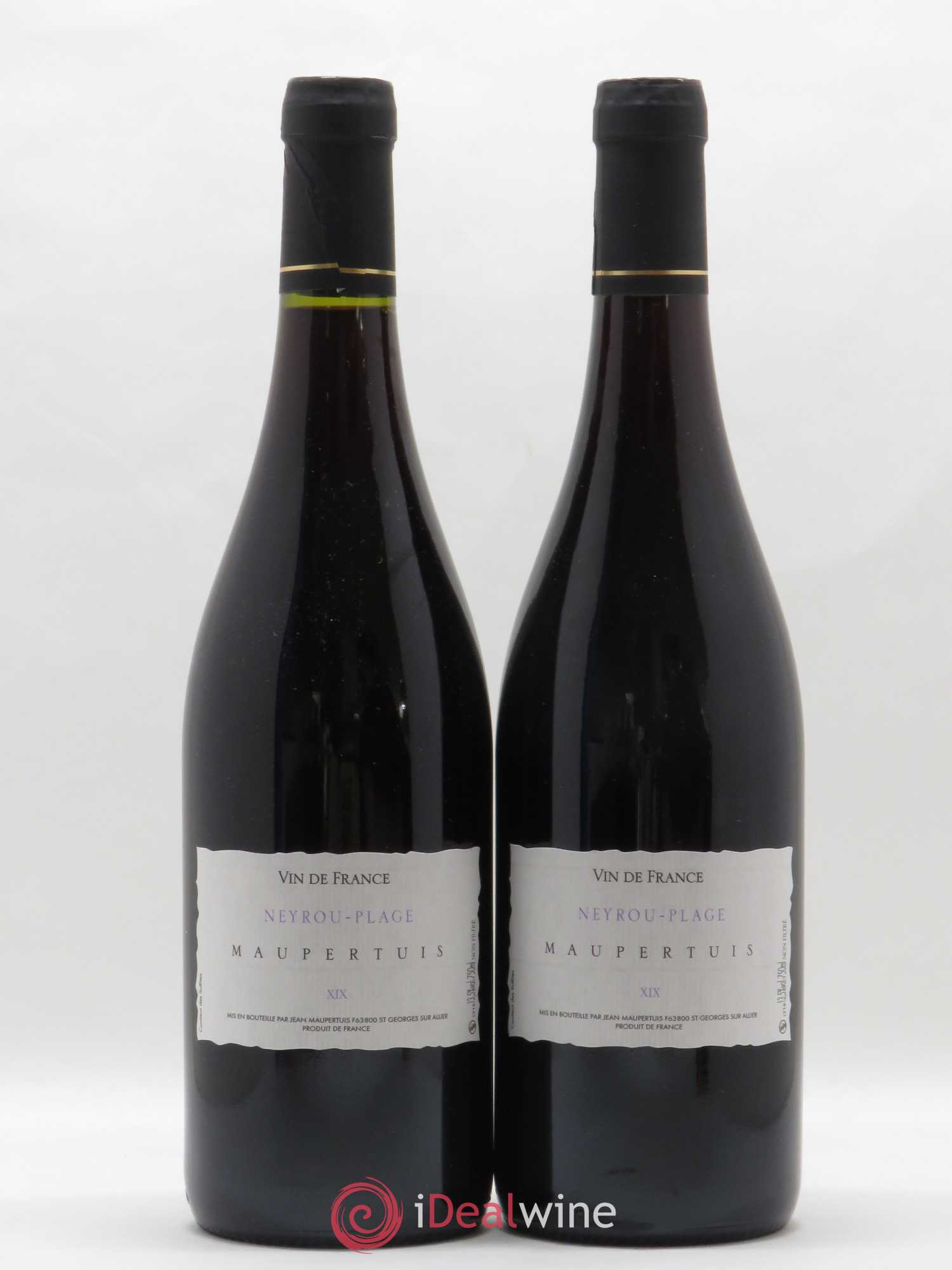 Vin de France Neyrou Plage Jean Maupertuis 2019 - Posten von 2 Flaschen - 0