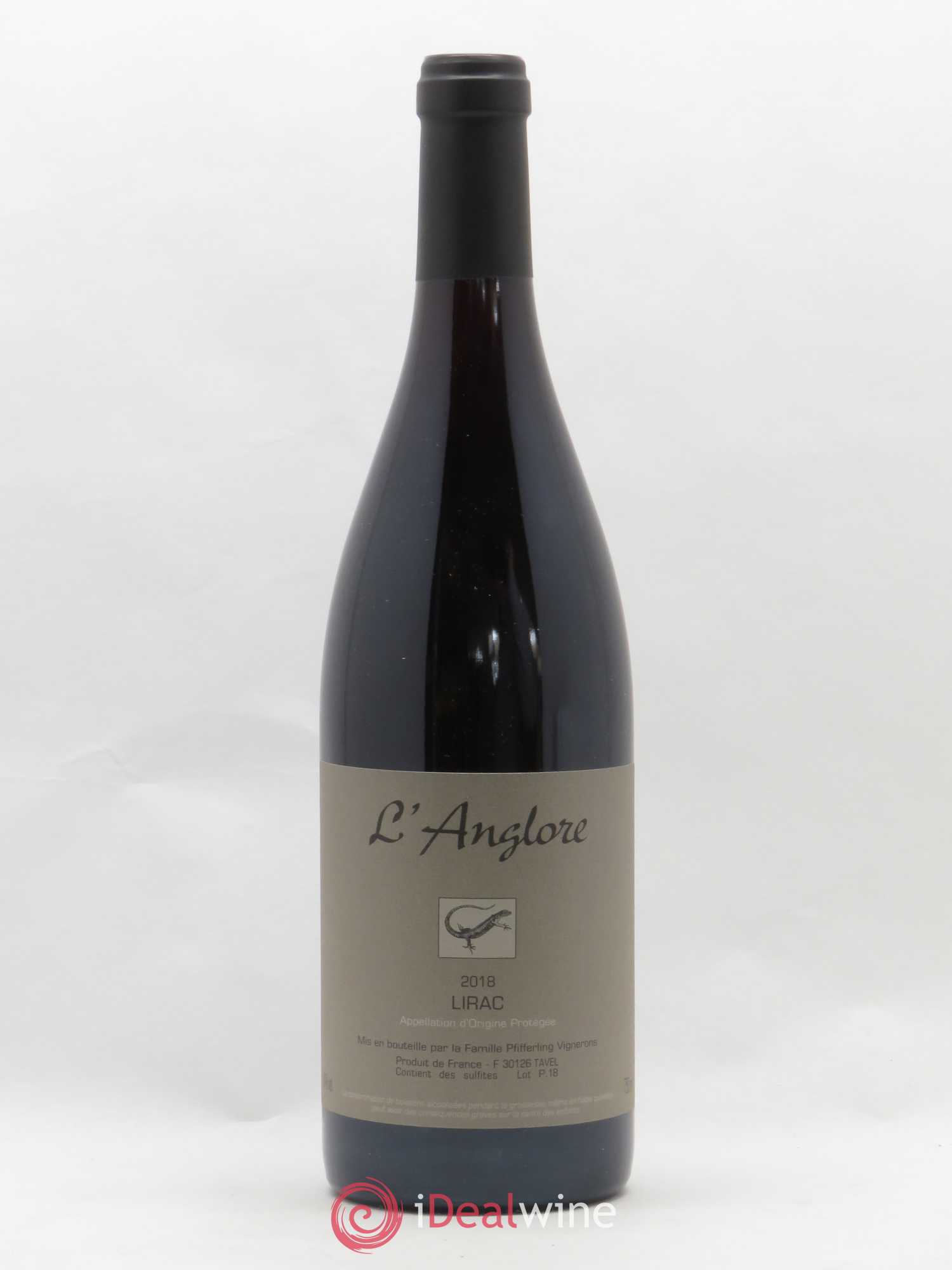 Lirac L'Anglore 2018 - Posten von 1 Flasche - 0