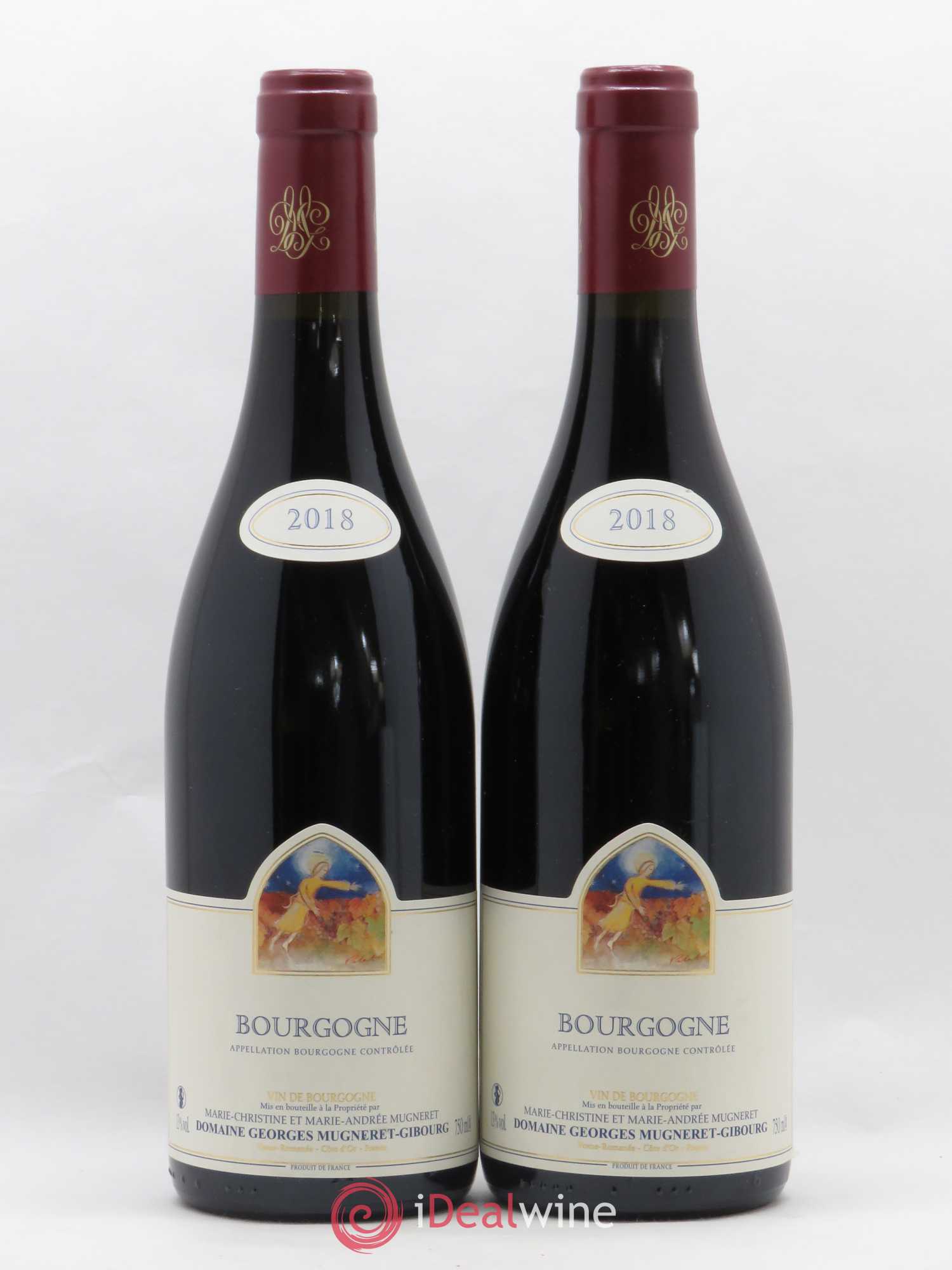 Bourgogne Mugneret-Gibourg (Domaine) 2018 - Lot de 2 bouteilles - 0