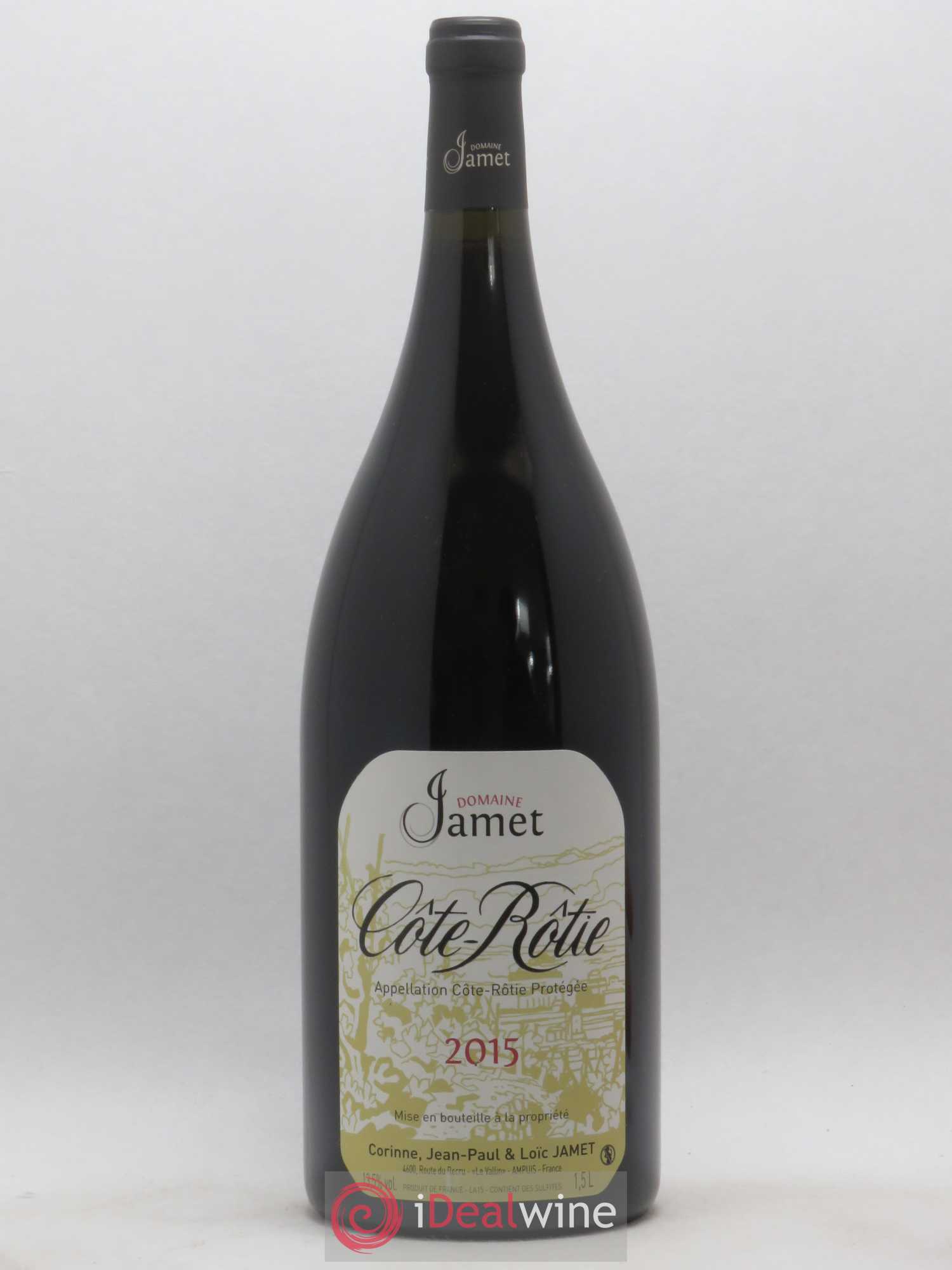 Côte-Rôtie Jamet (Domaine) 2015 - Lot de 1 magnum - 0