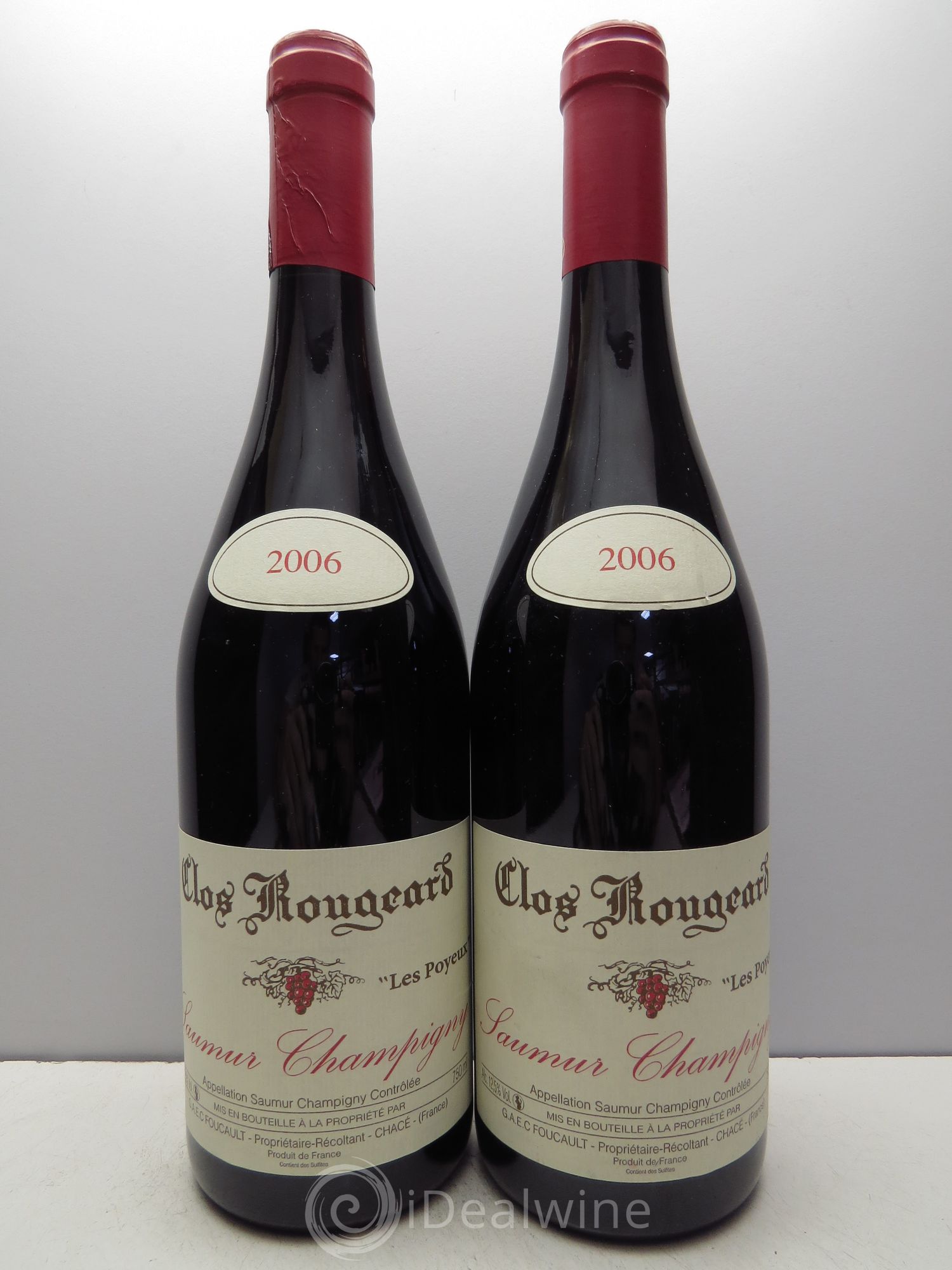 Saumur-Champigny Les Poyeux Clos Rougeard 2006 - Lot de 2 bouteilles - 0