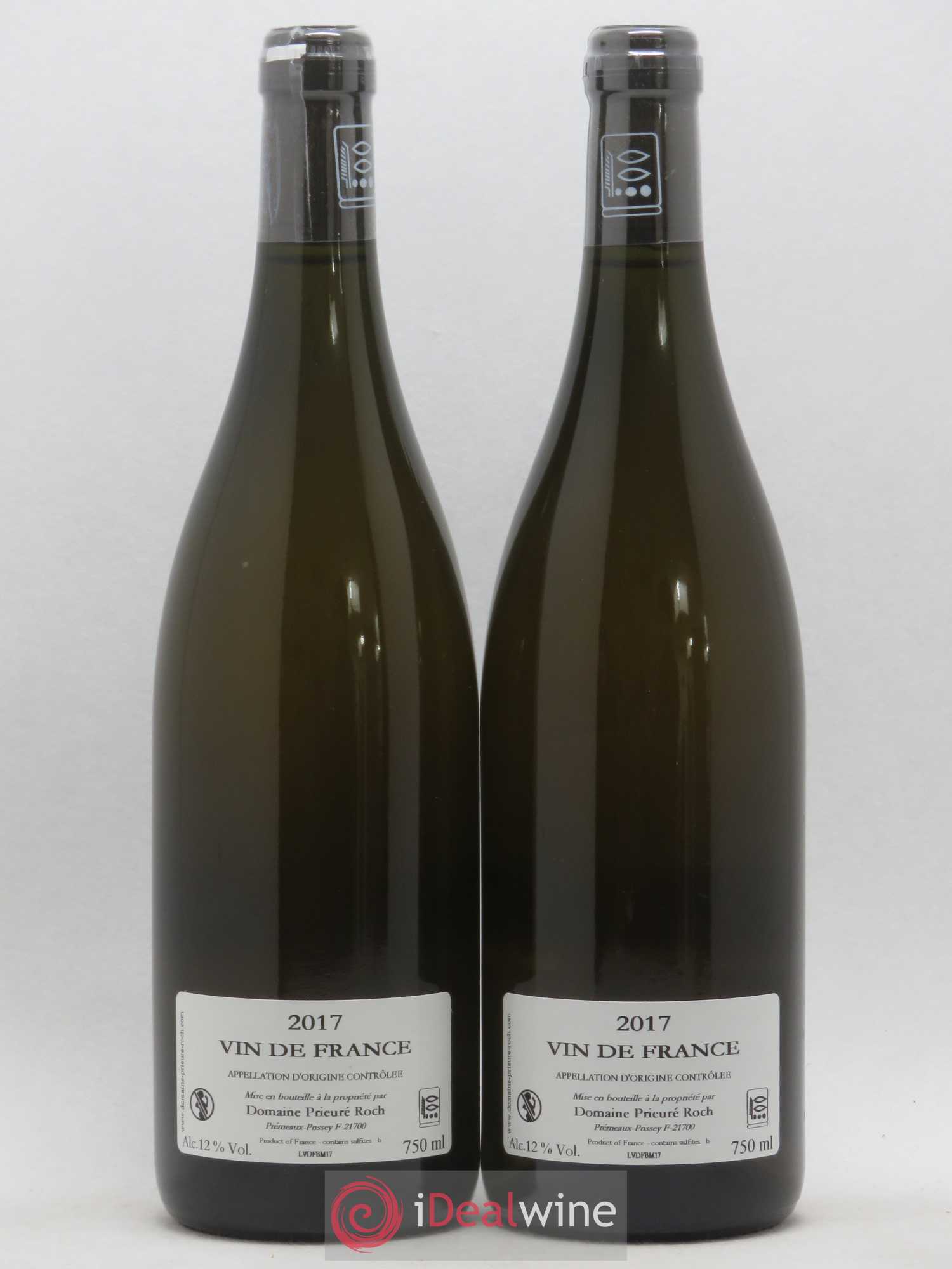 Vin de France Blanc de Macération Prieuré Roch 2017 - Lot de 2 bouteilles - 1