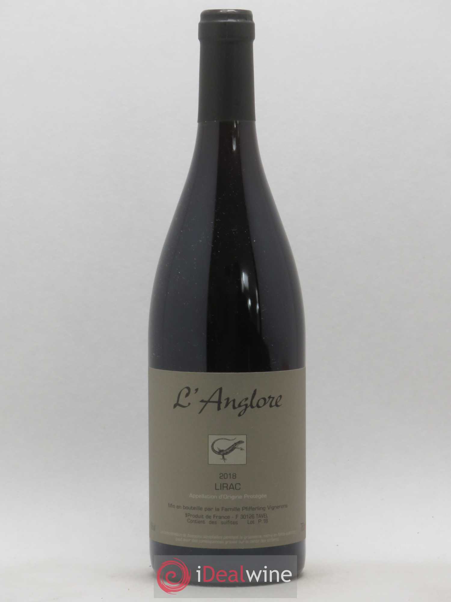 Lirac L'Anglore 2018 - Lot de 1 bouteille - 0