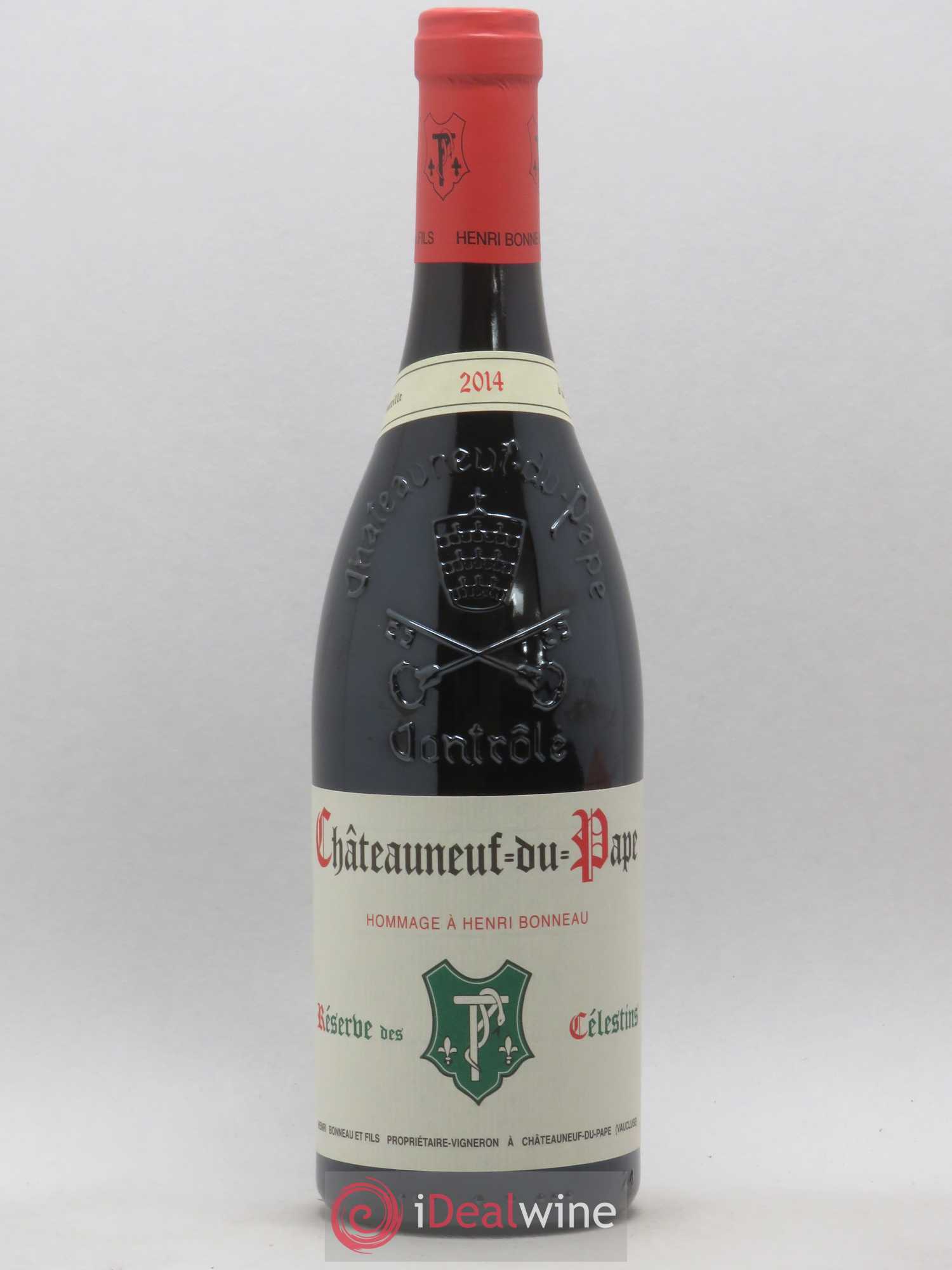Châteauneuf-du-Pape Réserve des Célestins Henri Bonneau & Fils 2014 - Lot de 1 bouteille - 0