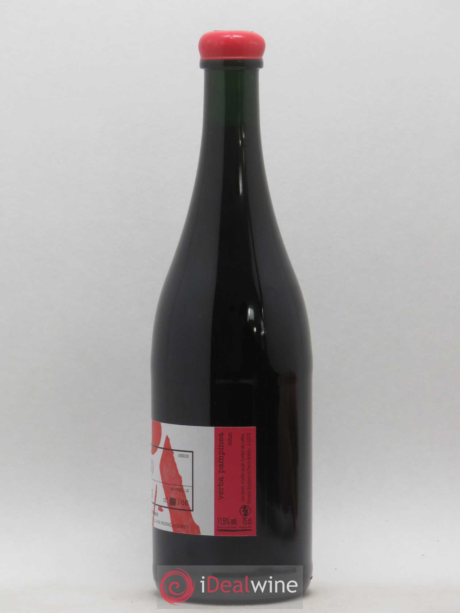 Vin de France Pinot Noir Verba Pampinea Pierre Andrey 2017 - Posten von 1 Flasche - 1