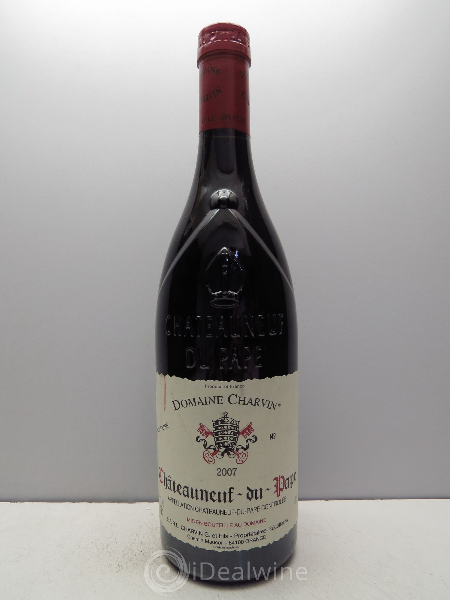 Châteauneuf-du-Pape Charvin (Domaine) 2007 - Lot de 1 bouteille - 0