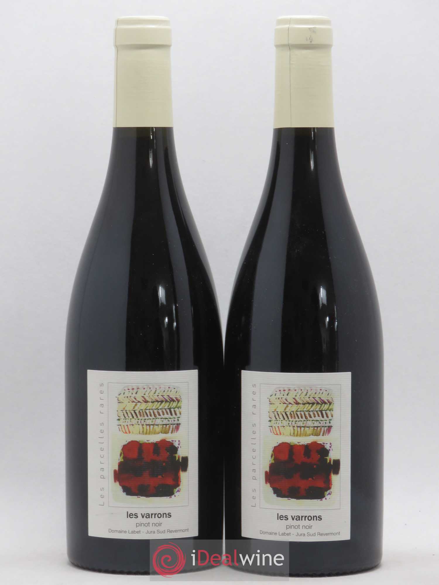 Côtes du Jura Pinot Noir Les Varrons Sélection Massale Romain - Julien - Charline Labet 2018 - Lot de 2 bouteilles - 0