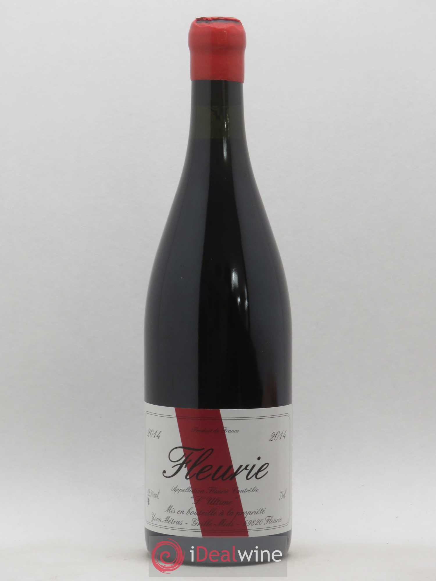 Fleurie l'Ultime Yvon Métras 2014 - Lot de 1 bouteille - 0