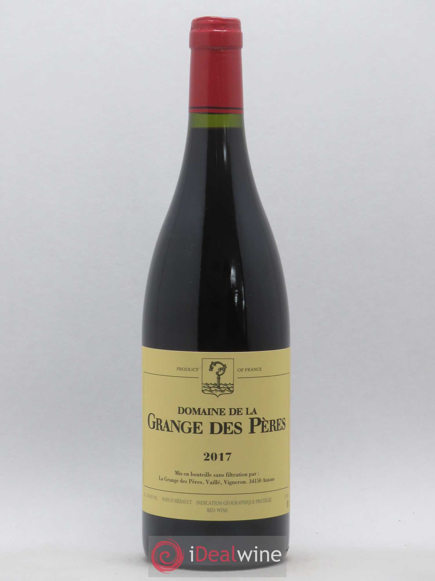 Pays d'Hérault Grange des Pères Laurent Vaillé 2017 - Lot de 1 bouteille - 0