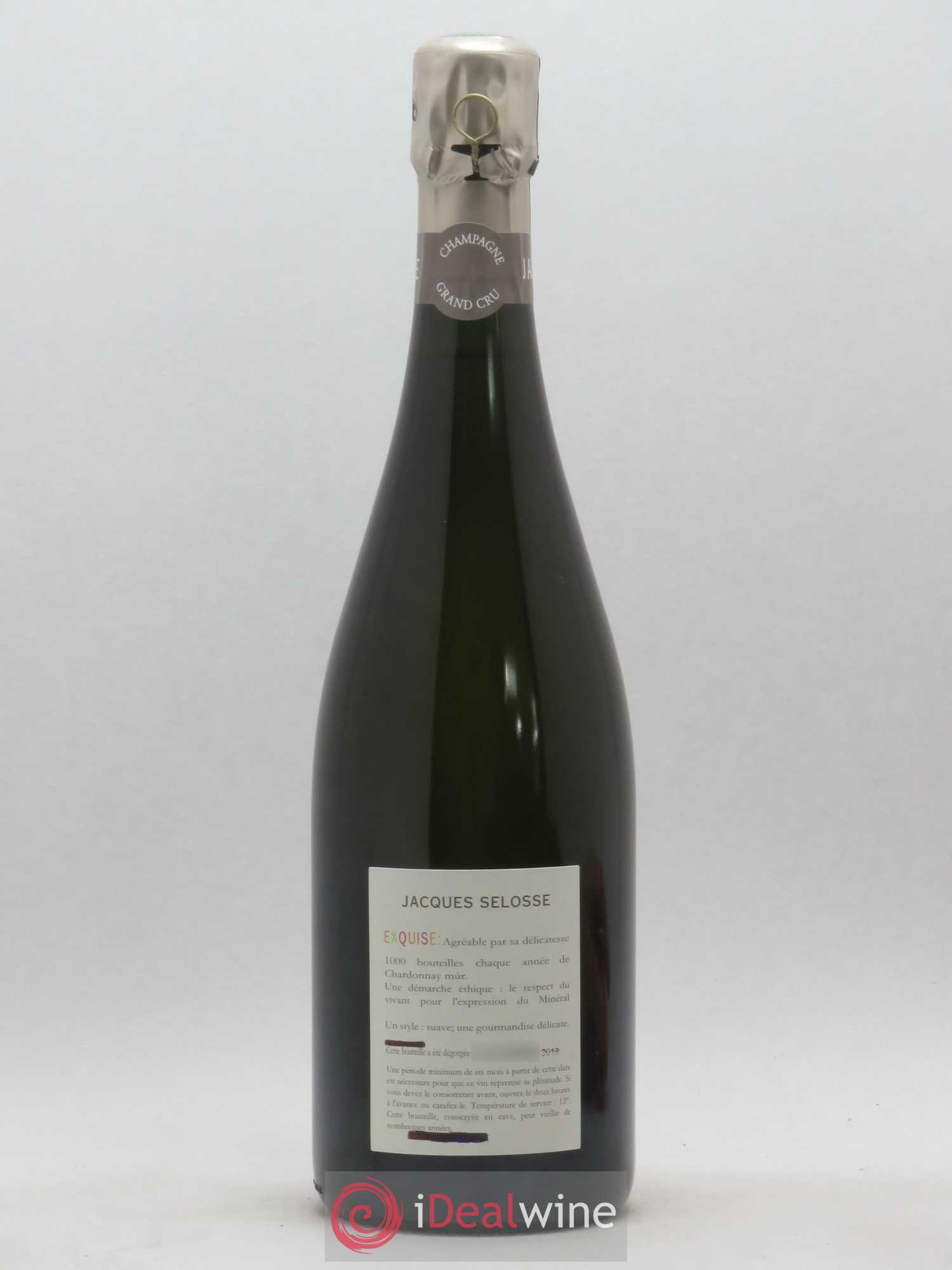 Exquise NV Jacques Selosse - Lot de 1 bouteille - 1