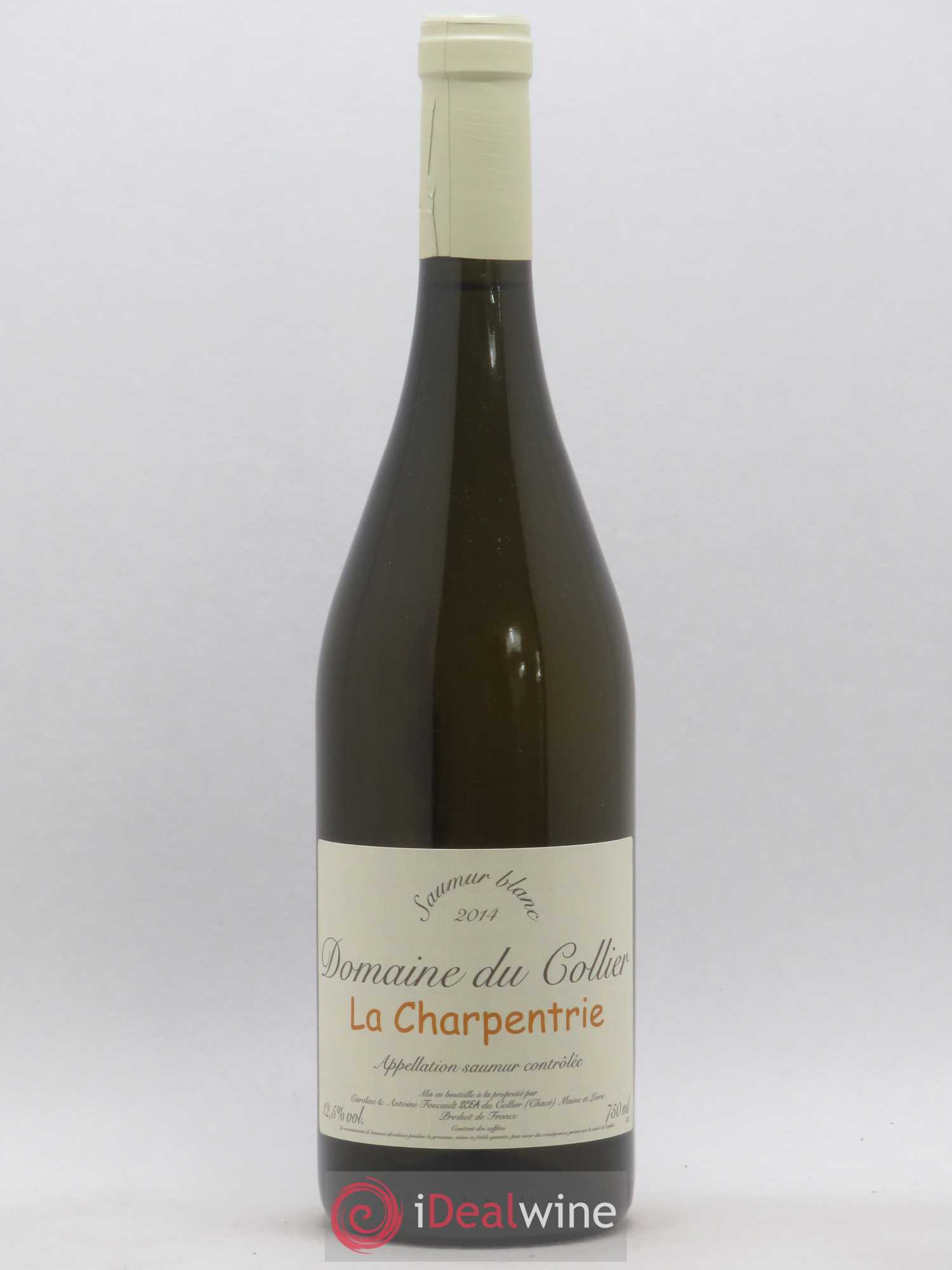 Saumur La Charpentrie Domaine du Collier 2014 - Lot de 1 bouteille - 0