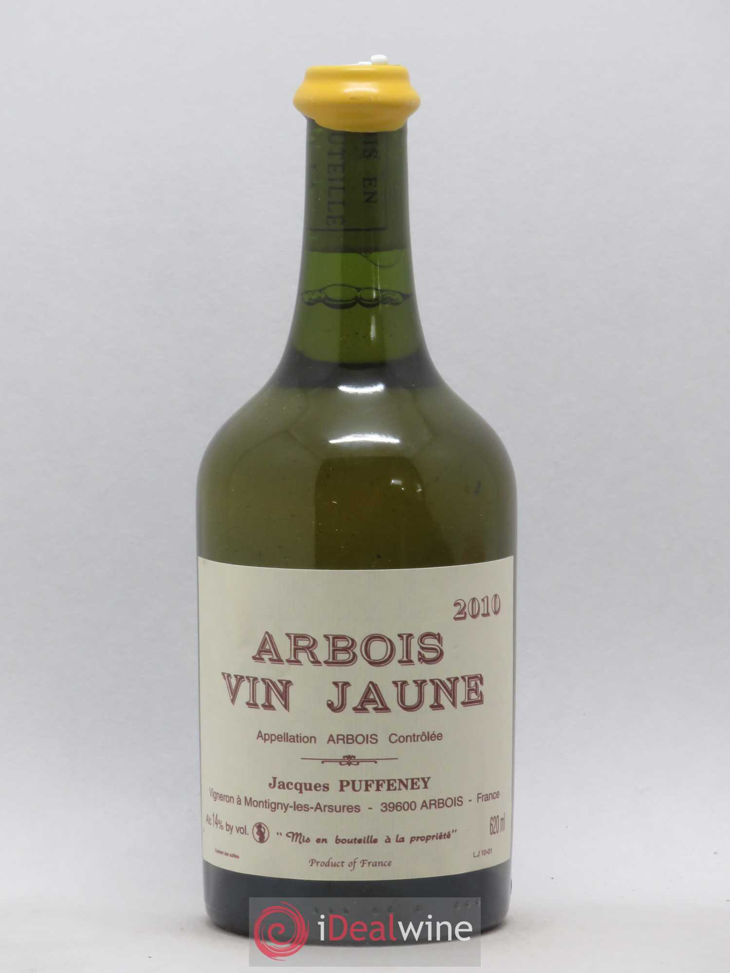Arbois Vin Jaune Jacques Puffeney 2010 - Lot de 1 bouteille - 0