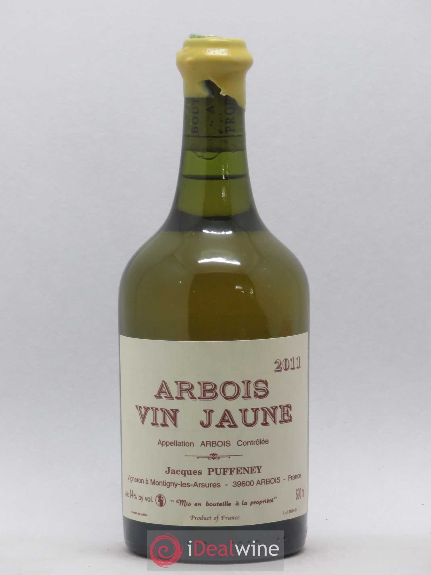Arbois Vin Jaune Jacques Puffeney 2011 - Lot de 1 bouteille - 0