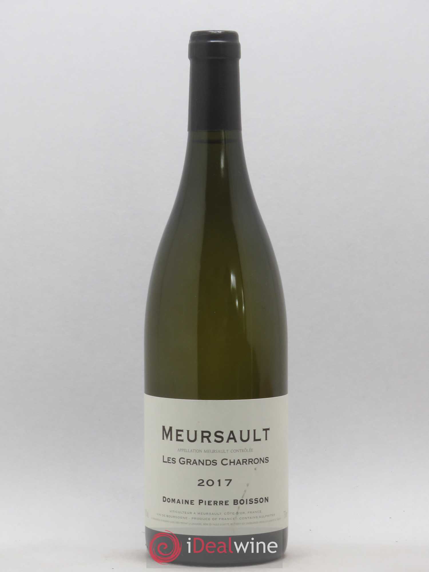 Meursault Les Grands Charrons Pierre Boisson (Domaine) 2017 - Lot de 1 bouteille - 0