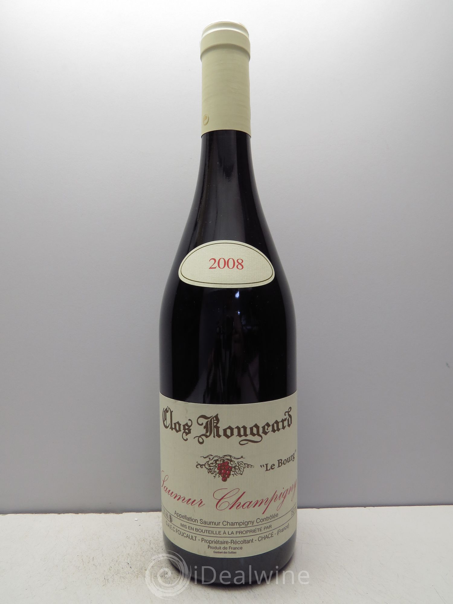 Saumur-Champigny Le Bourg Clos Rougeard 2008 - Lot de 1 bouteille - 0