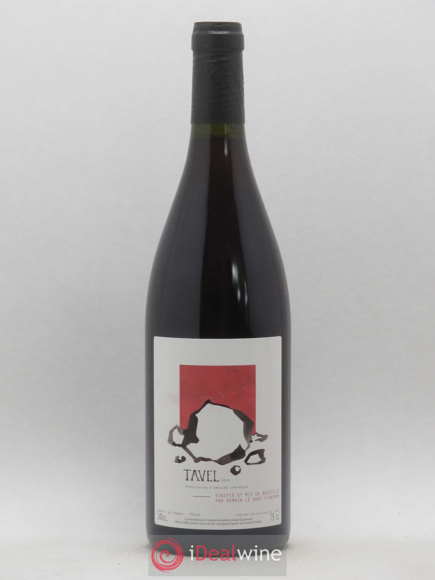 Tavel Romain Le Bars 2019 - Lot de 1 bouteille - 0