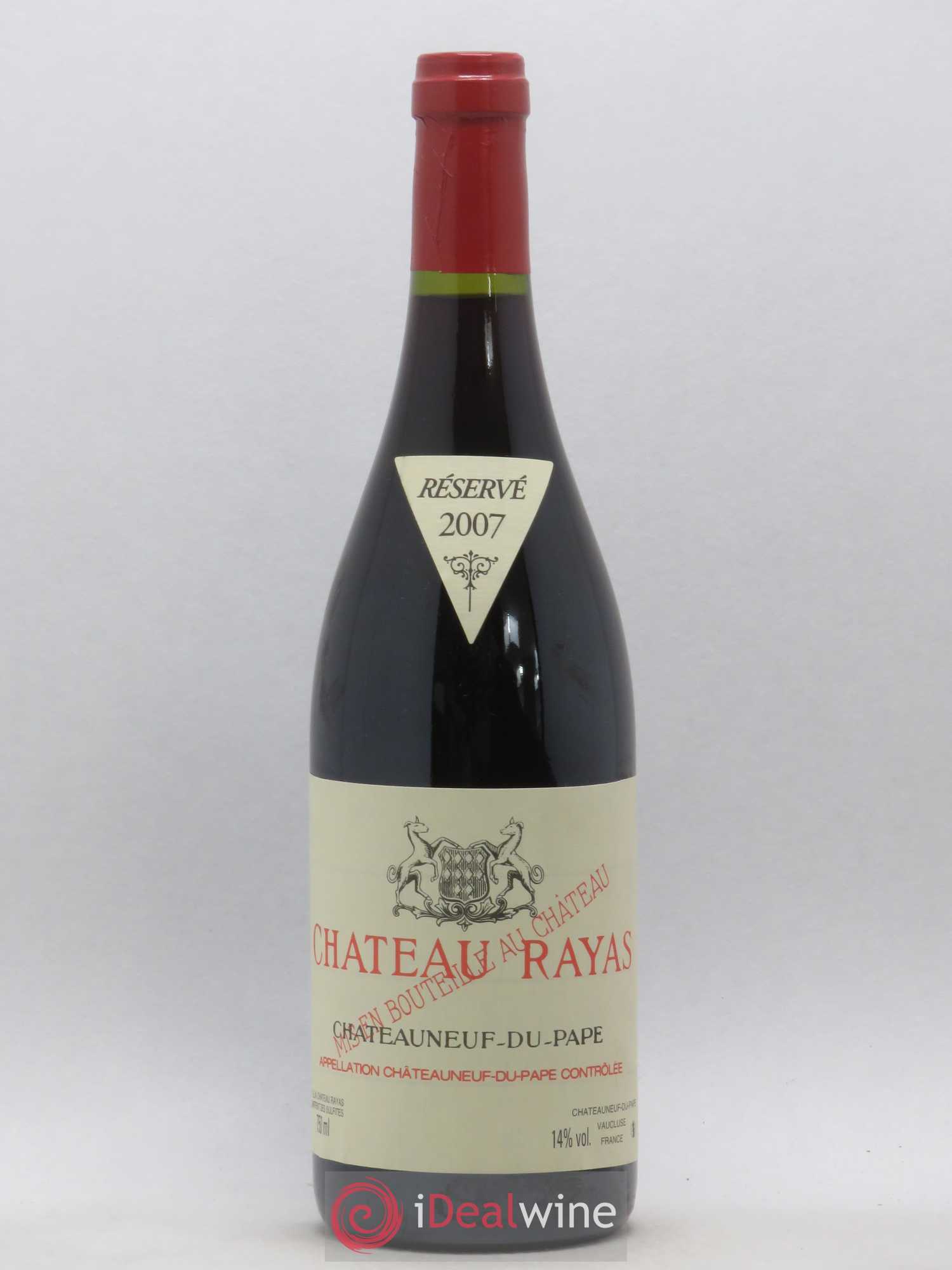 Châteauneuf-du-Pape Château Rayas Emmanuel Reynaud 2007 - Lot de 1 bouteille - 0