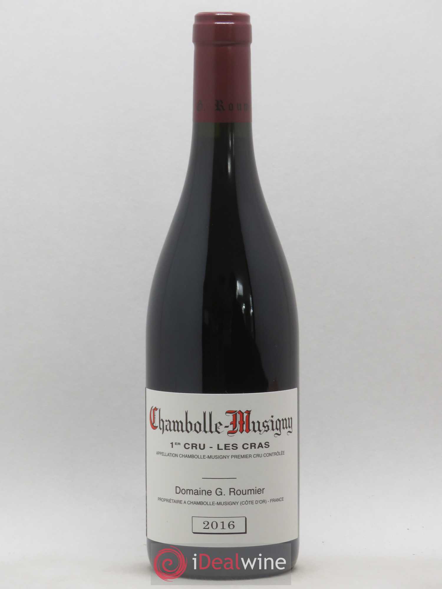 Chambolle-Musigny 1er Cru Les Cras Georges Roumier (Domaine) 2016 - Lot de 1 bouteille - 0