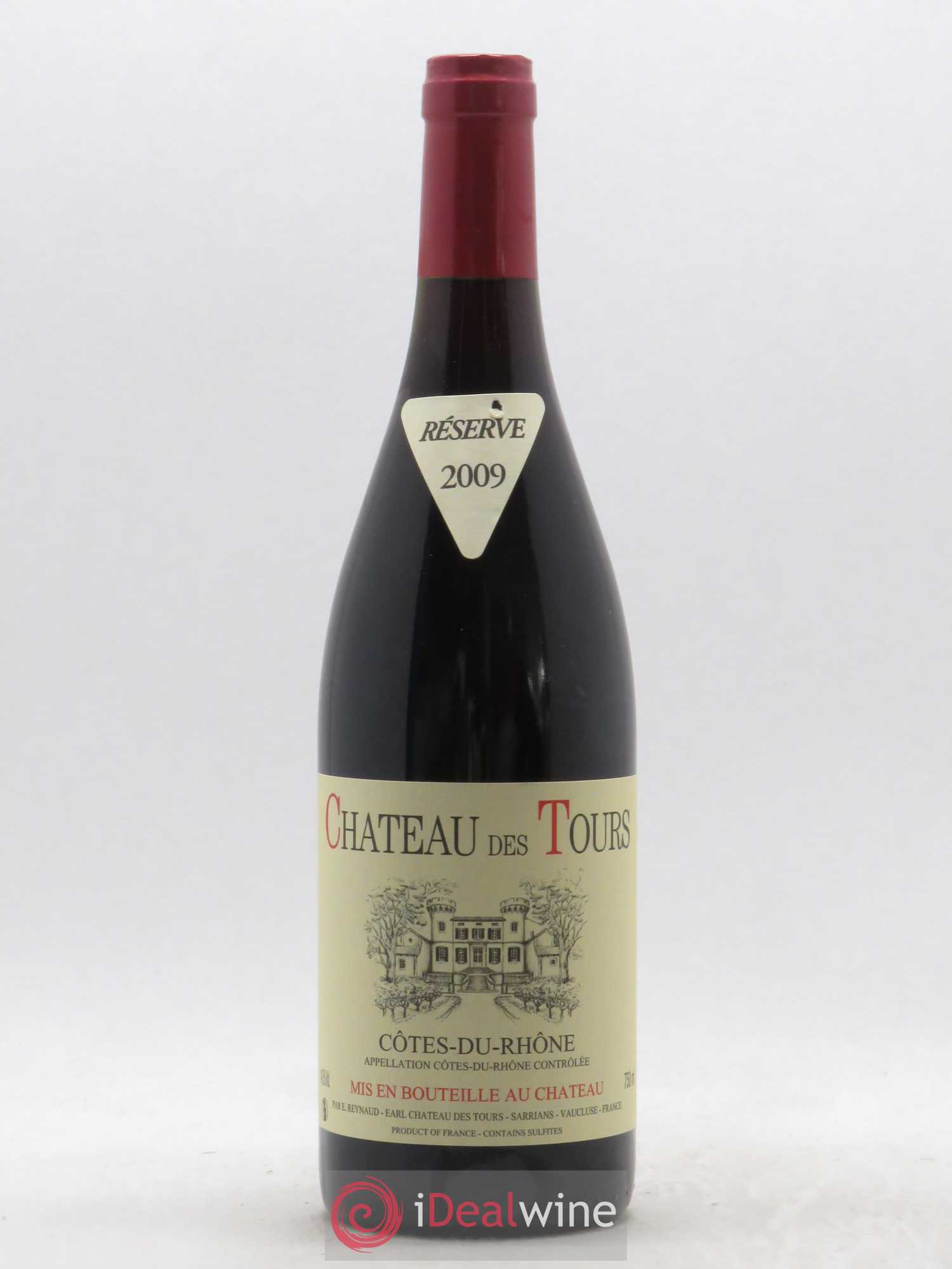 Côtes-du-Rhône Château des Tours Emmanuel Reynaud 2009 - Lot de 1 bouteille - 0
