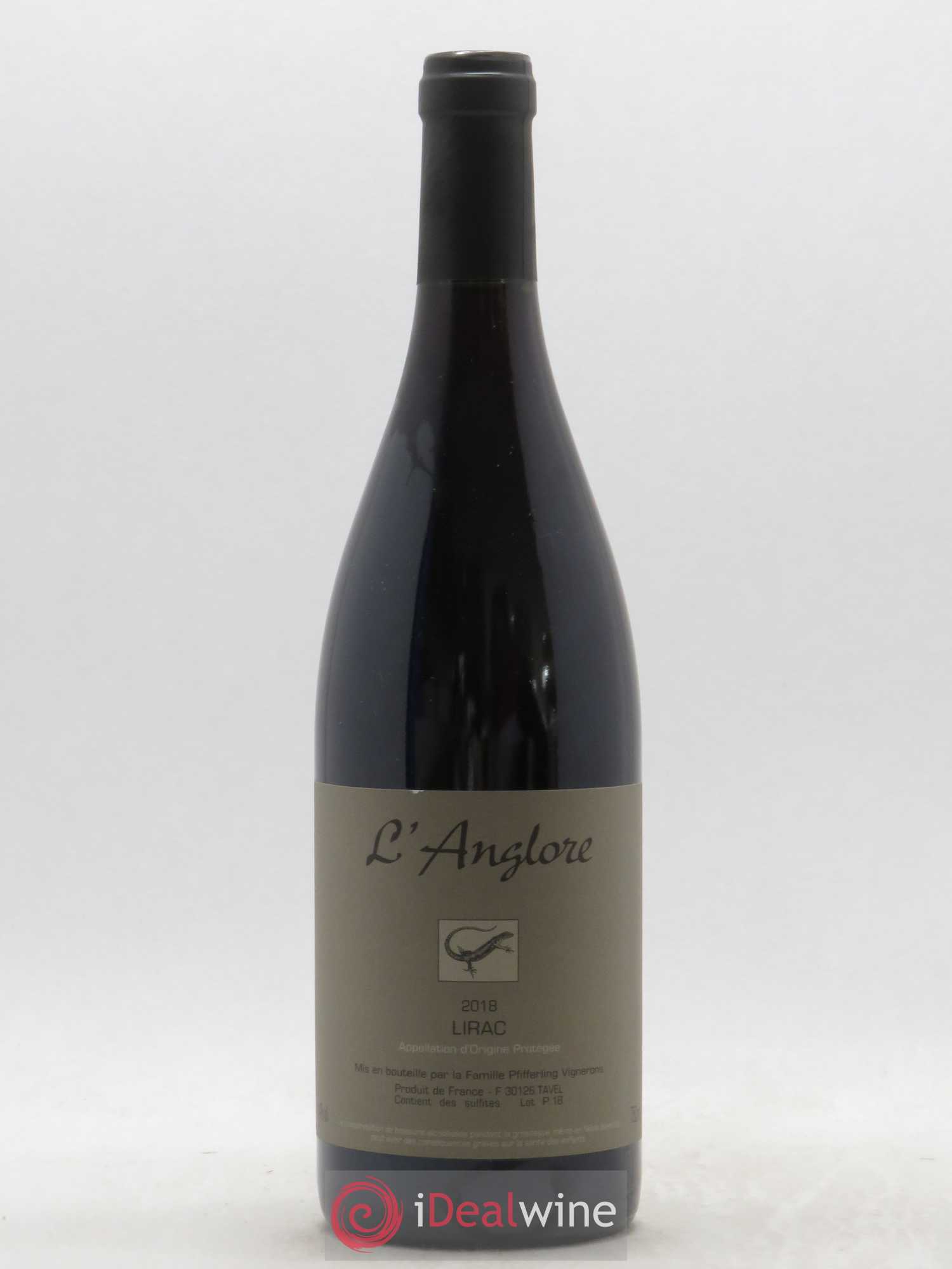 Lirac L'Anglore 2018 - Lot de 1 bouteille - 0