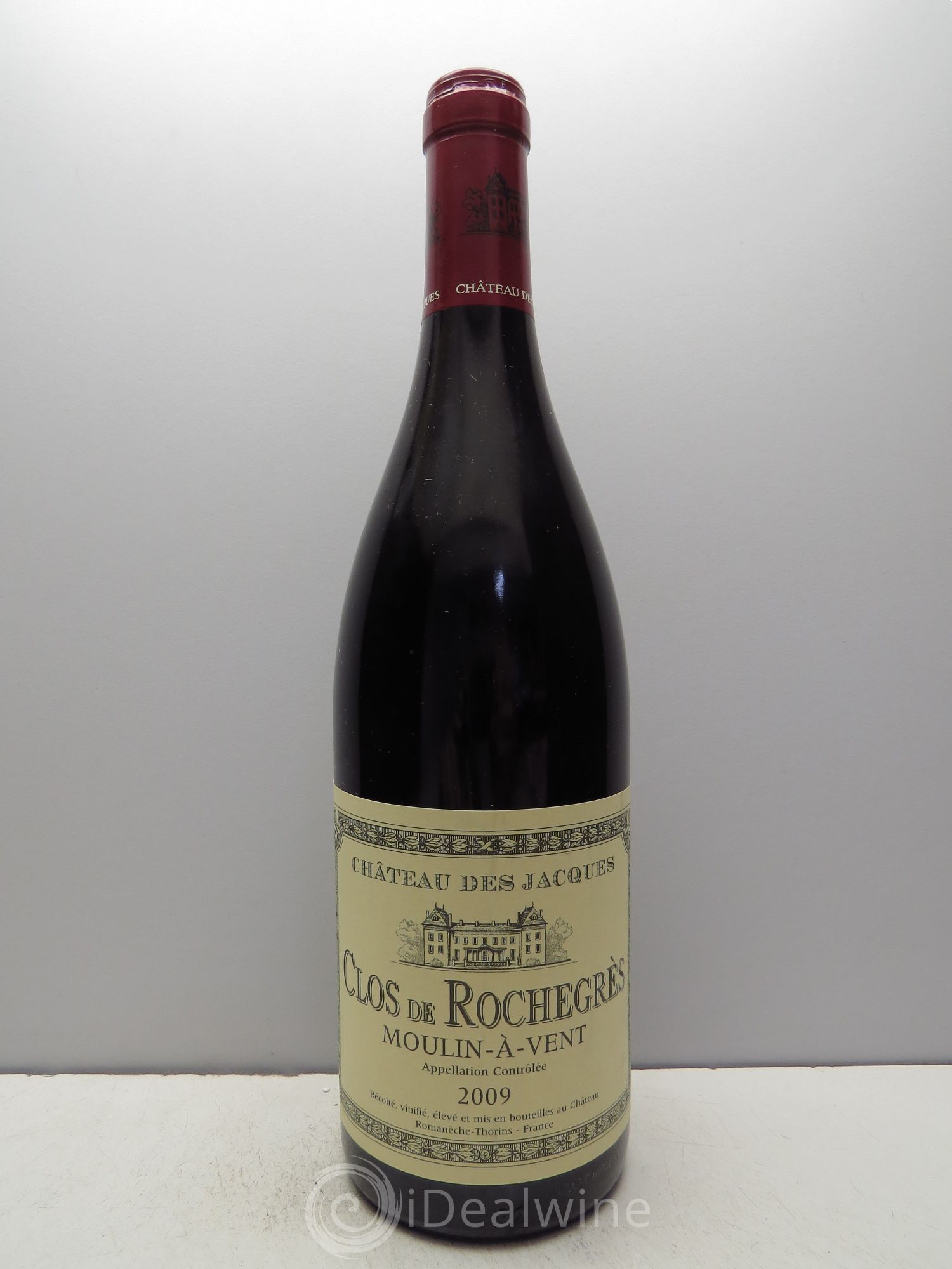 Moulin-à-Vent Clos de Rochegrès Château des Jacques 2009 - Lot de 1 bouteille - 0
