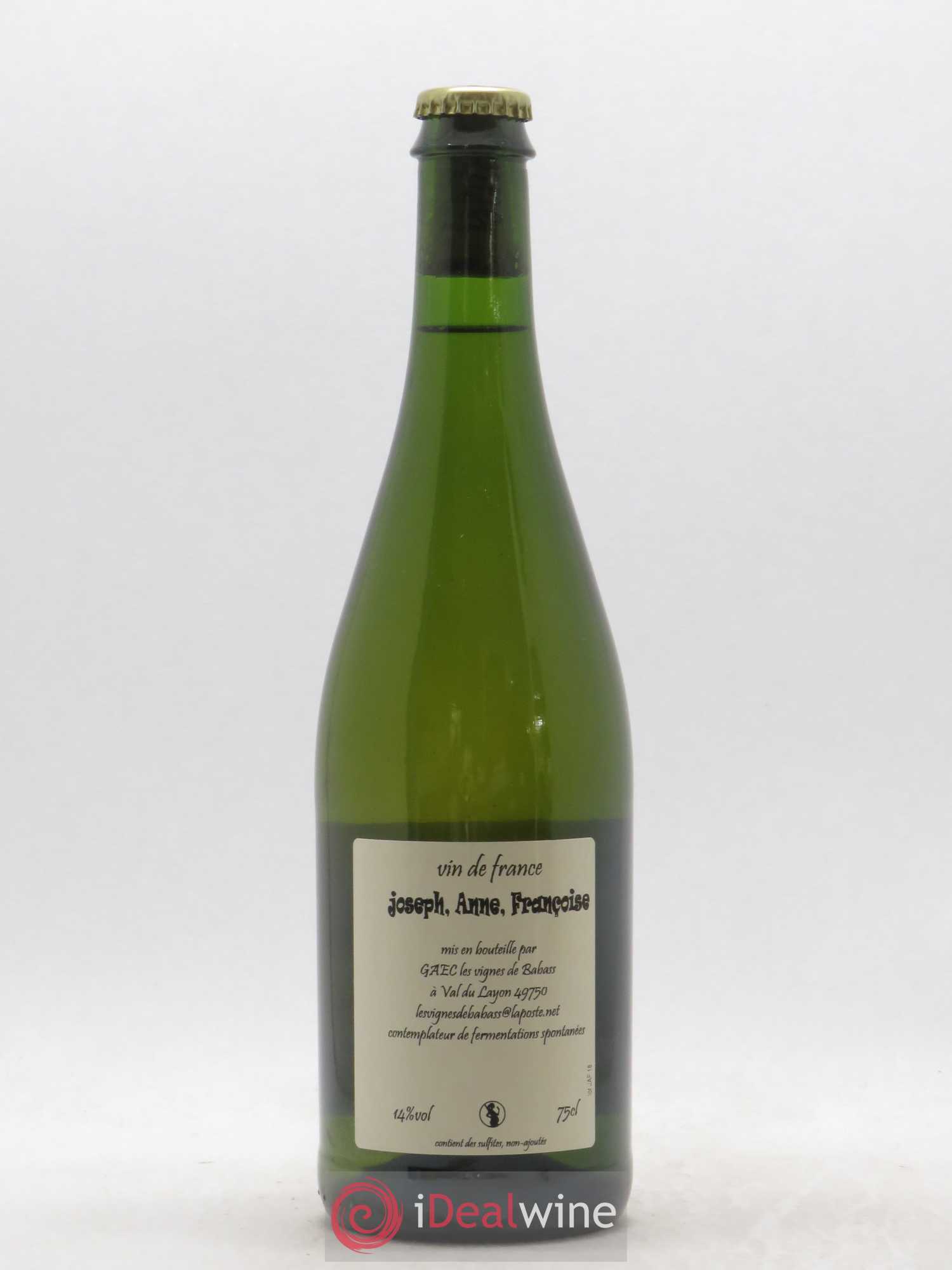 Vin de France Joseph Anne Francoise Babass 2018 - Posten von 1 Flasche - 1