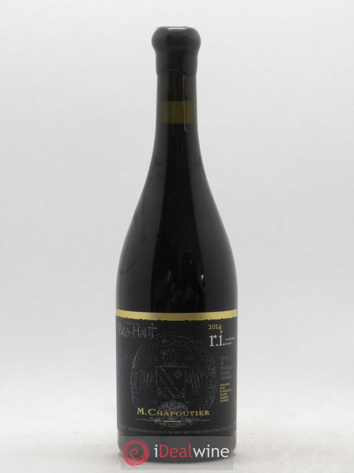 Côtes du Roussillon villages Lesquerde R.I Bila Haut Chapoutier 2014 - Posten von 1 Flasche - 0