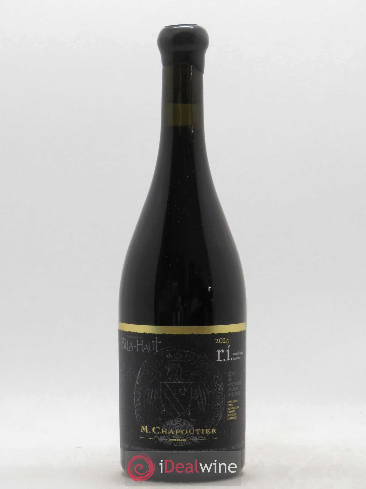 Côtes du Roussillon villages Lesquerde R.I Bila Haut Chapoutier 2014 - Posten von 1 Flasche - 0