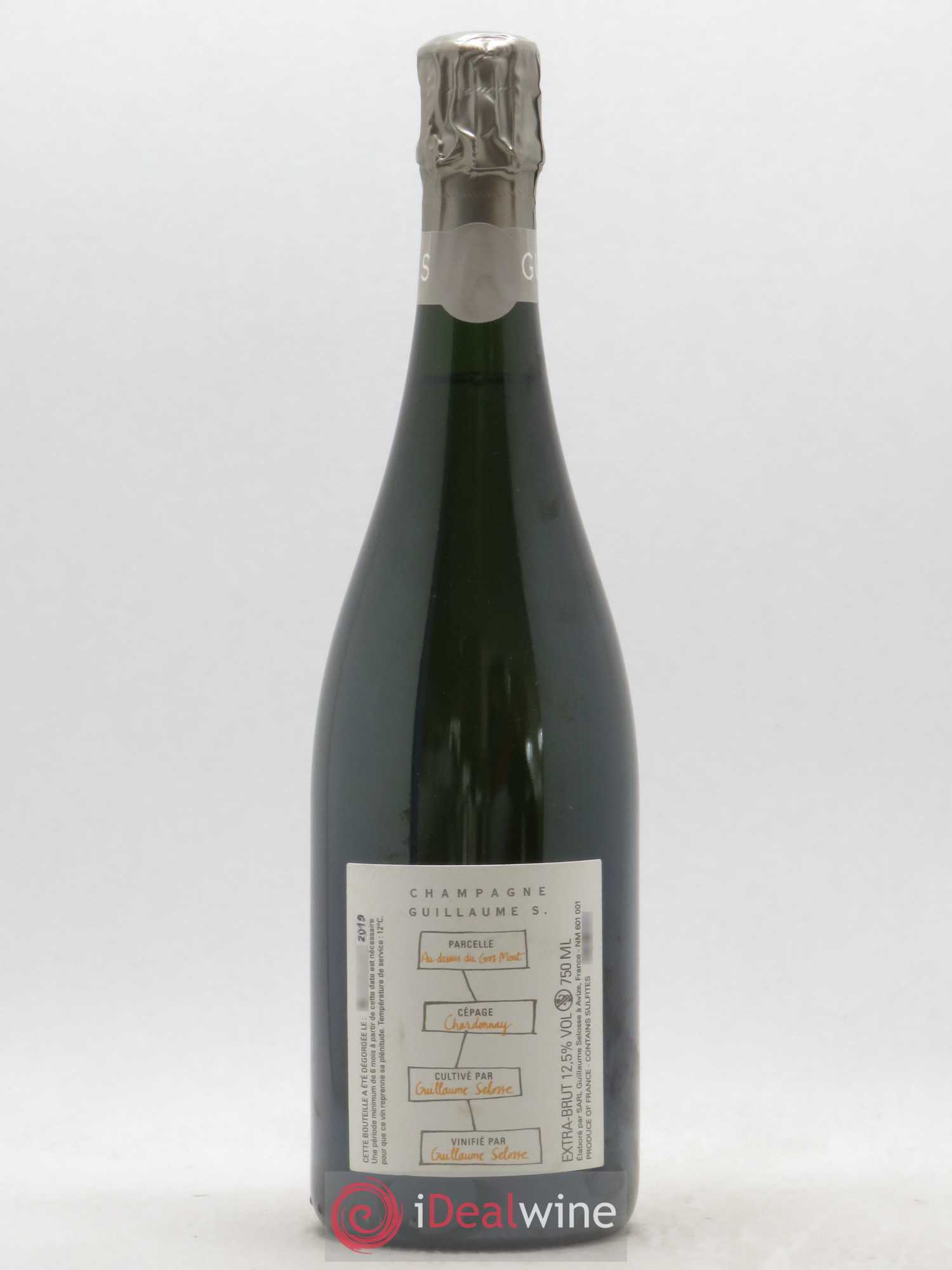 Au Dessus du Gros Mont Guillaume Selosse - Lot de 1 bouteille - 1