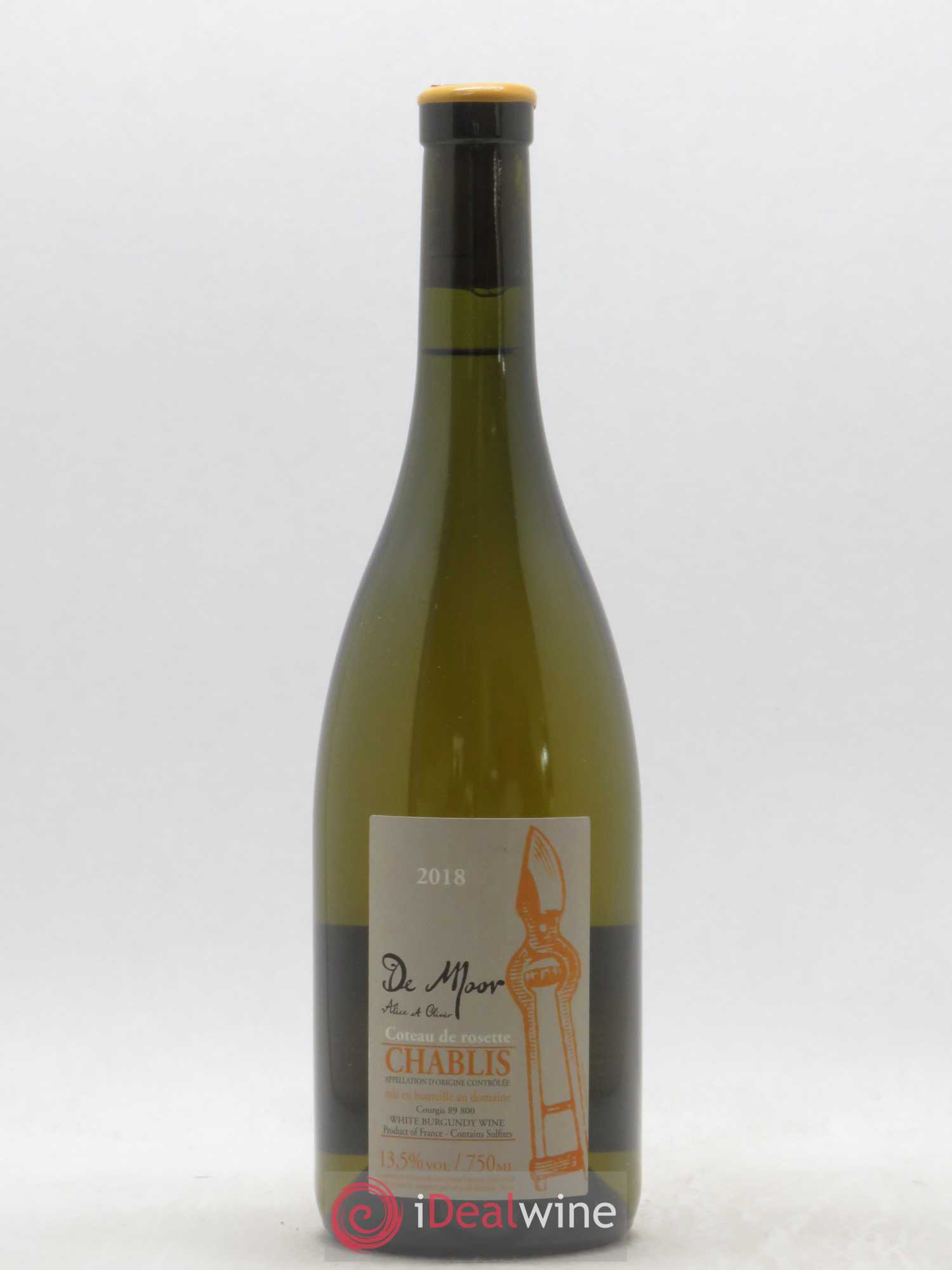 Bourgogne Chitry Alice et Olivier De Moor 2018 - Lot de 1 bouteille - 0