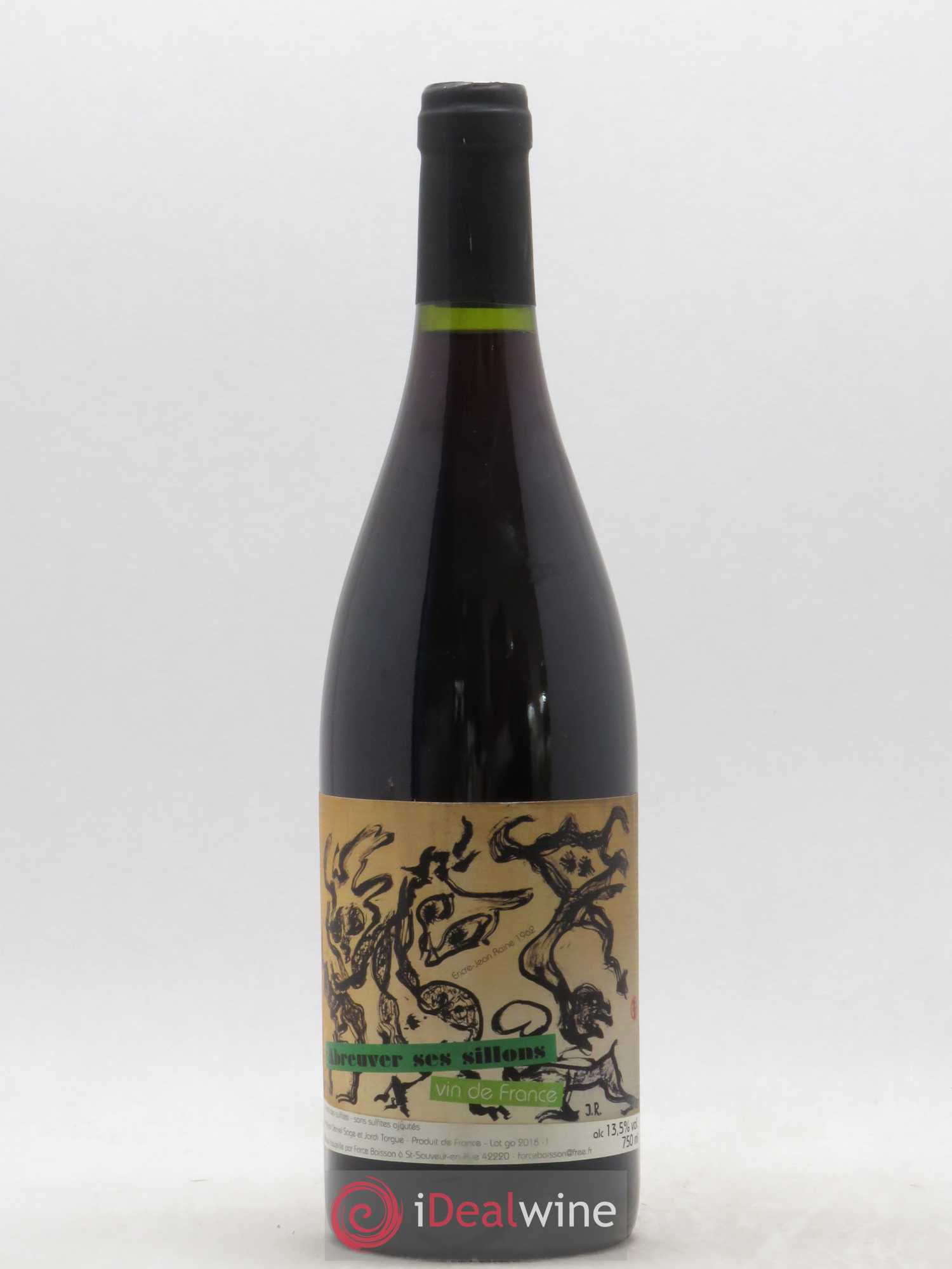 Vin de France Abreuver ses sillons Daniel Sage 2017 - Lot de 1 bouteille - 0