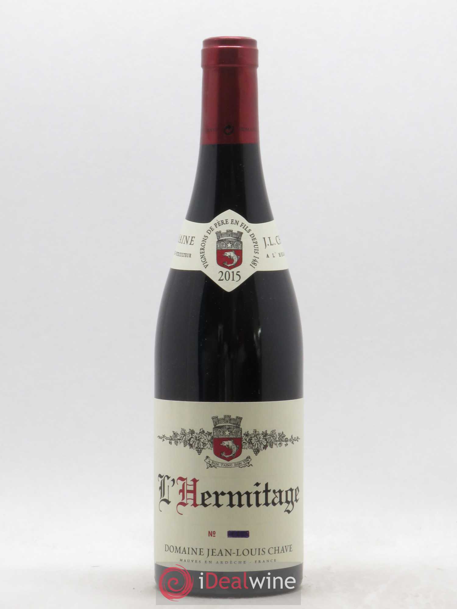 Hermitage Jean-Louis Chave 2015 - Lot de 1 bouteille - 0