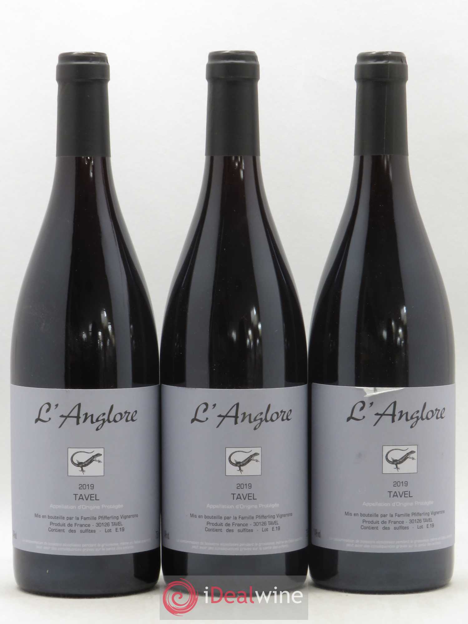 Tavel L'Anglore 2019 - Lot de 6 bouteilles - 1