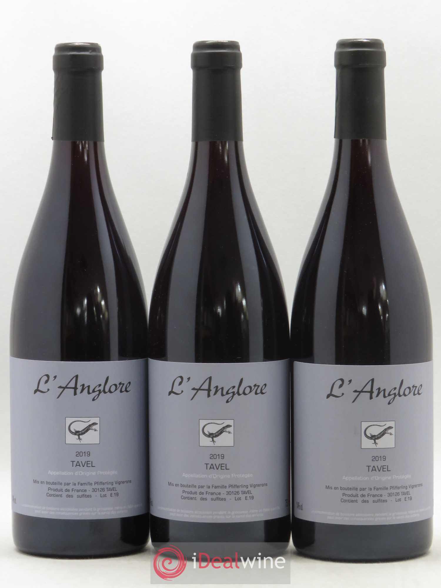 Tavel L'Anglore 2019 - Lot de 6 bouteilles - 2