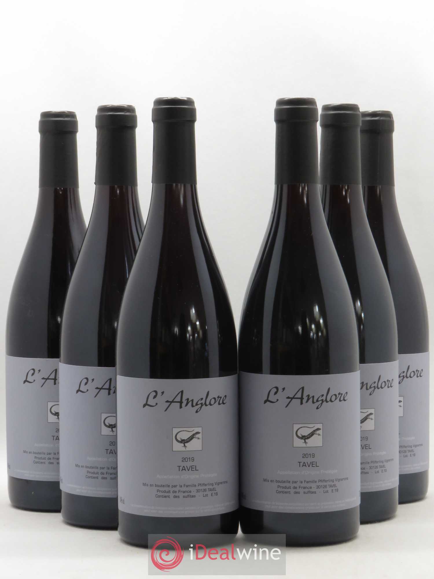 Tavel L'Anglore 2019 - Lot de 6 bouteilles - 0