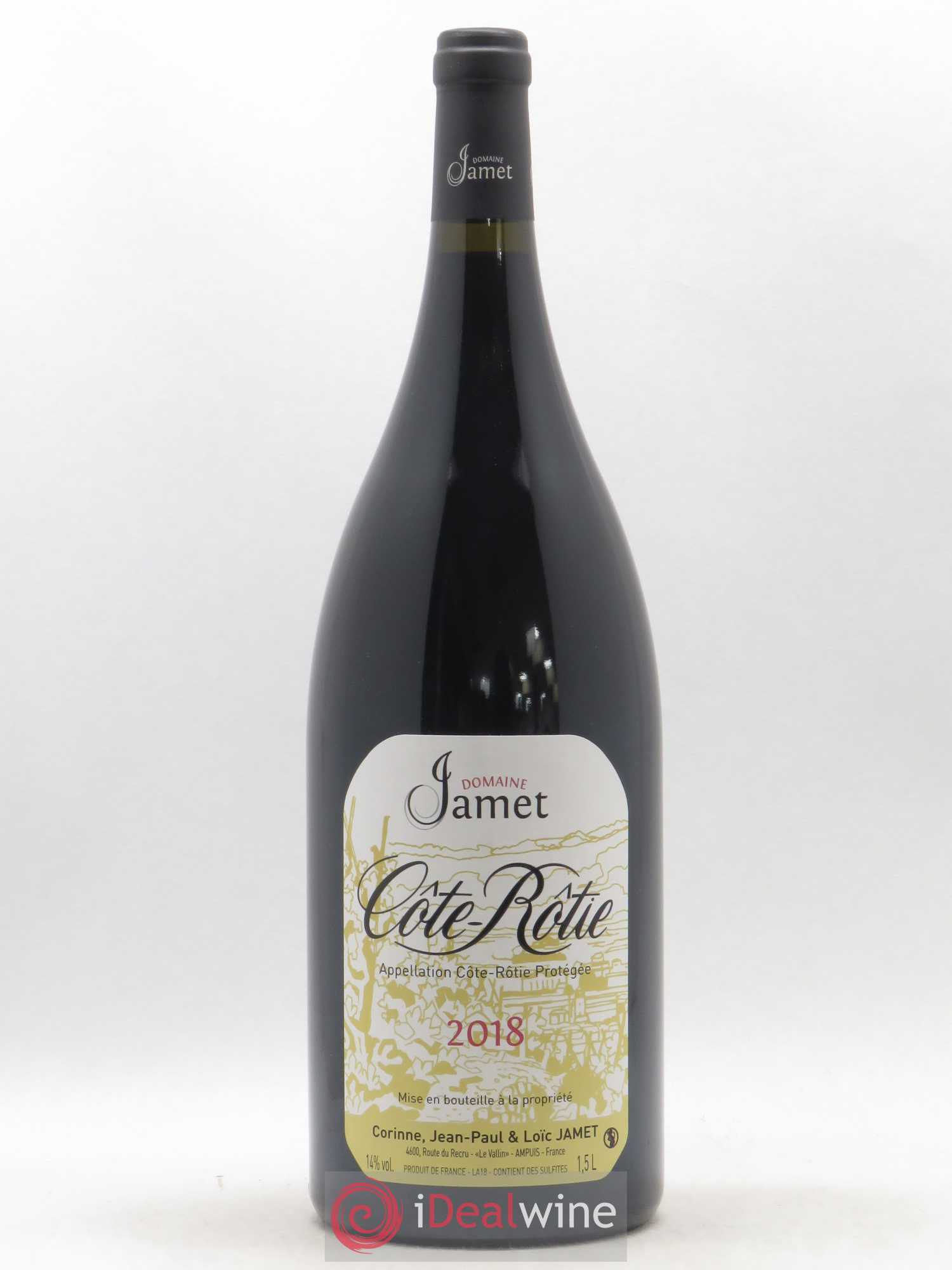 Côte-Rôtie Jamet (Domaine) 2018 - Lot de 1 magnum - 0