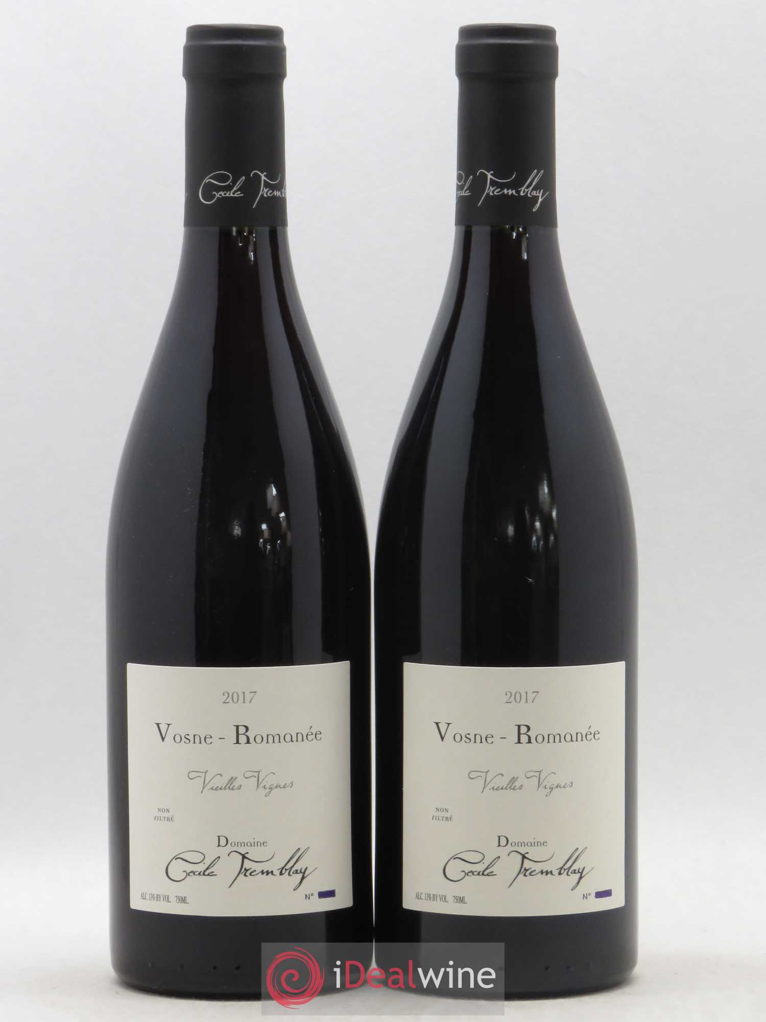 Vosne-Romanée Vieilles Vignes Cécile Tremblay 2017 - Lot de 2 bouteilles - 0