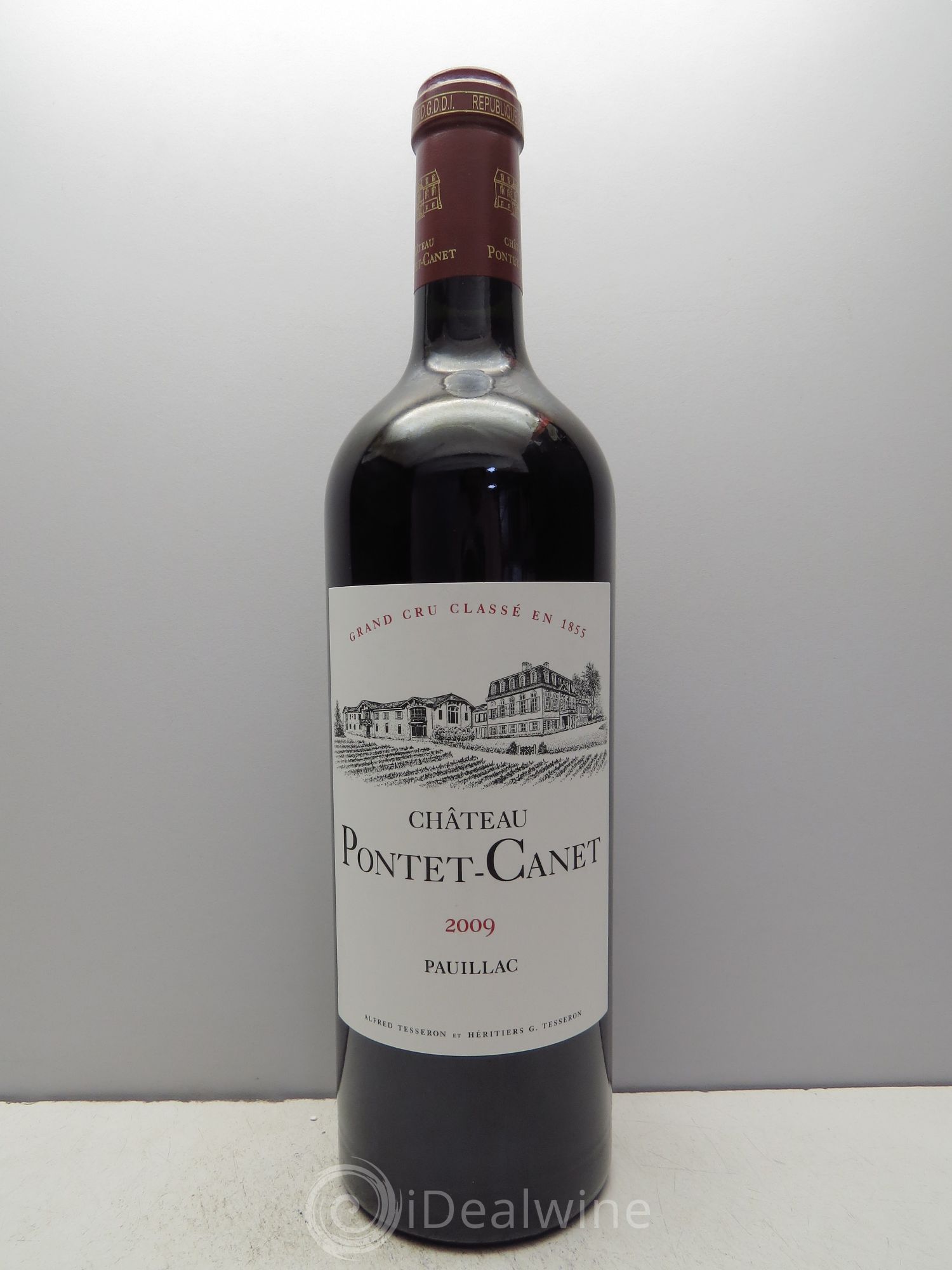 Château Pontet Canet 5ème Grand Cru Classé 2009 - Lot de 1 bouteille - 0