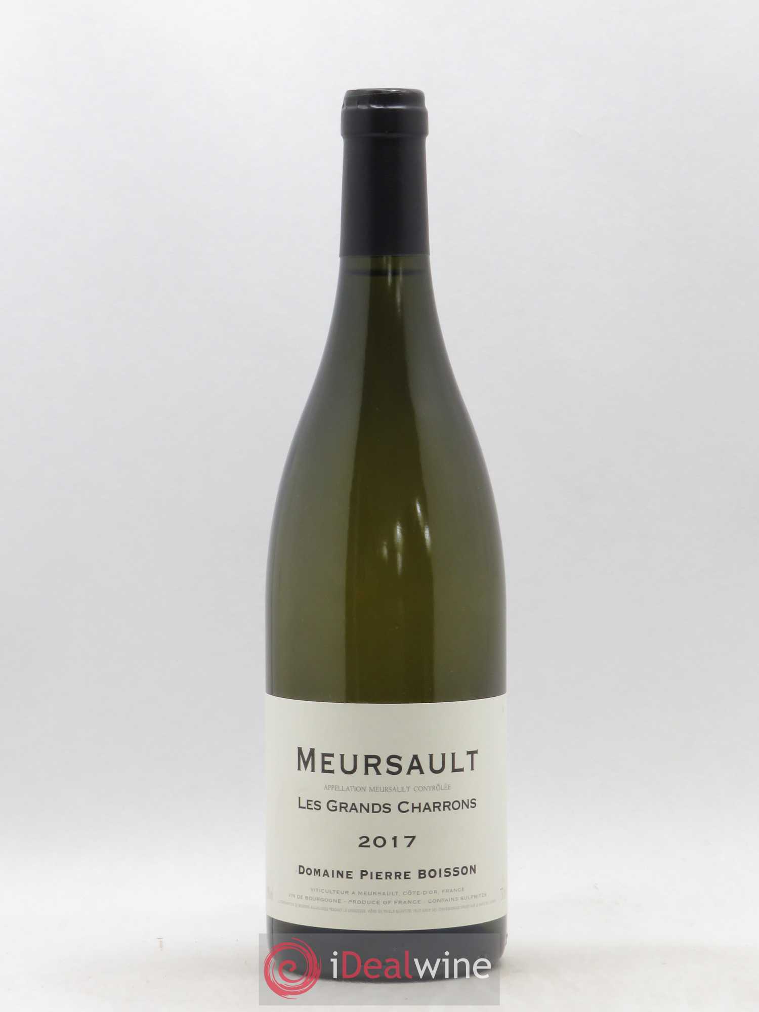 Meursault Les Grands Charrons Pierre Boisson (Domaine) 2017 - Lot de 1 bouteille - 0