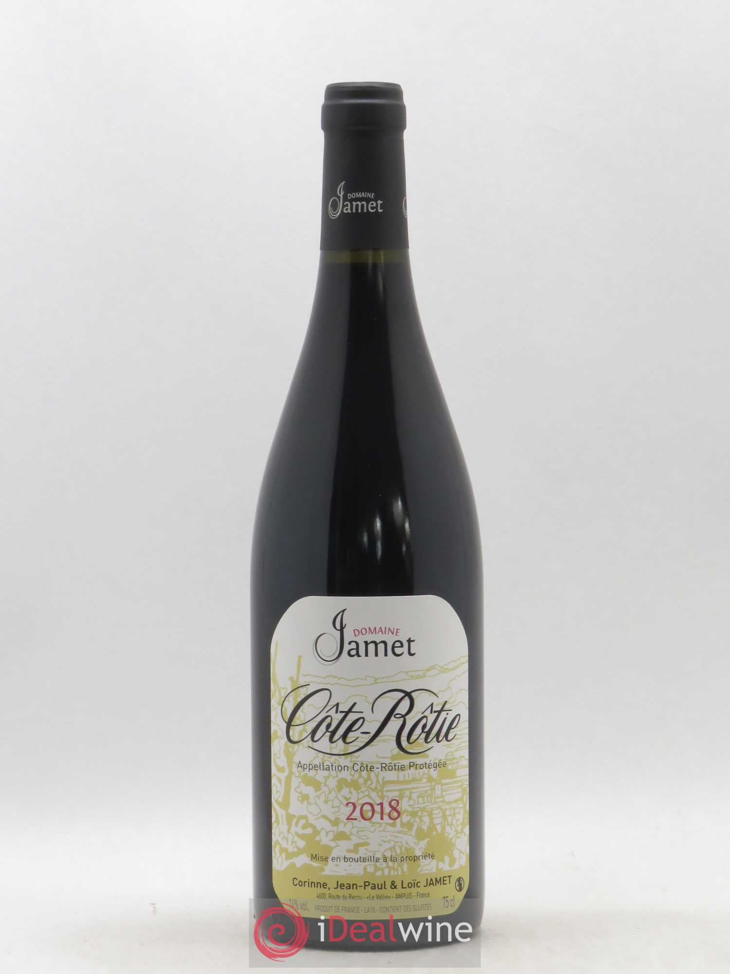 Côte-Rôtie Jamet (Domaine) 2018 - Lot de 1 bouteille - 0
