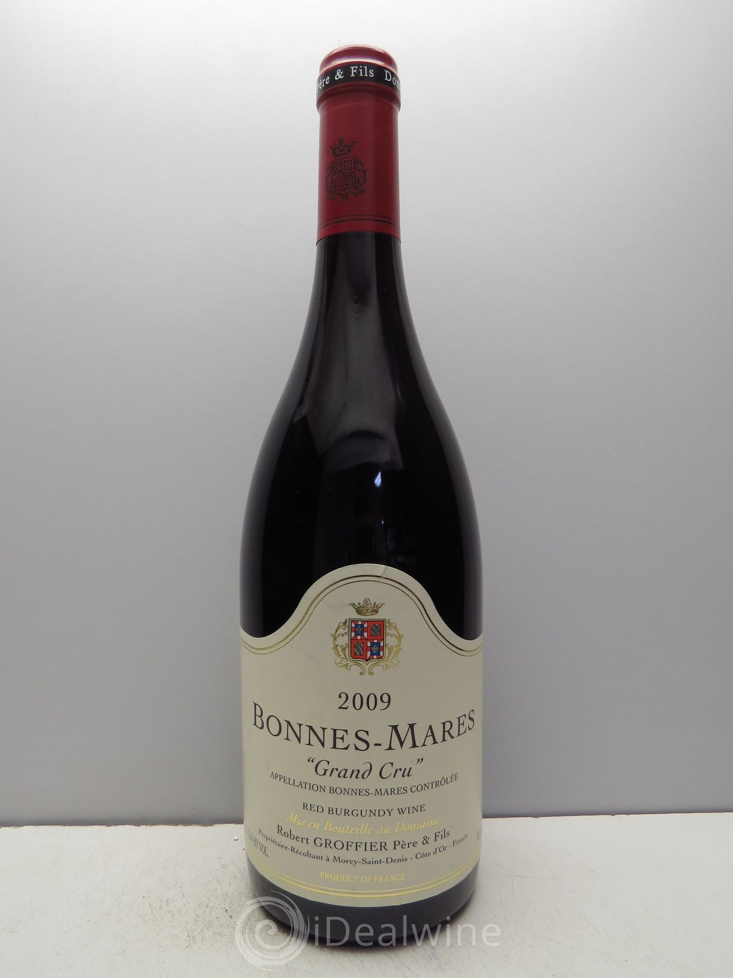 Bonnes-Mares Grand Cru Robert Groffier 2009 - Lot de 1 bouteille - 0