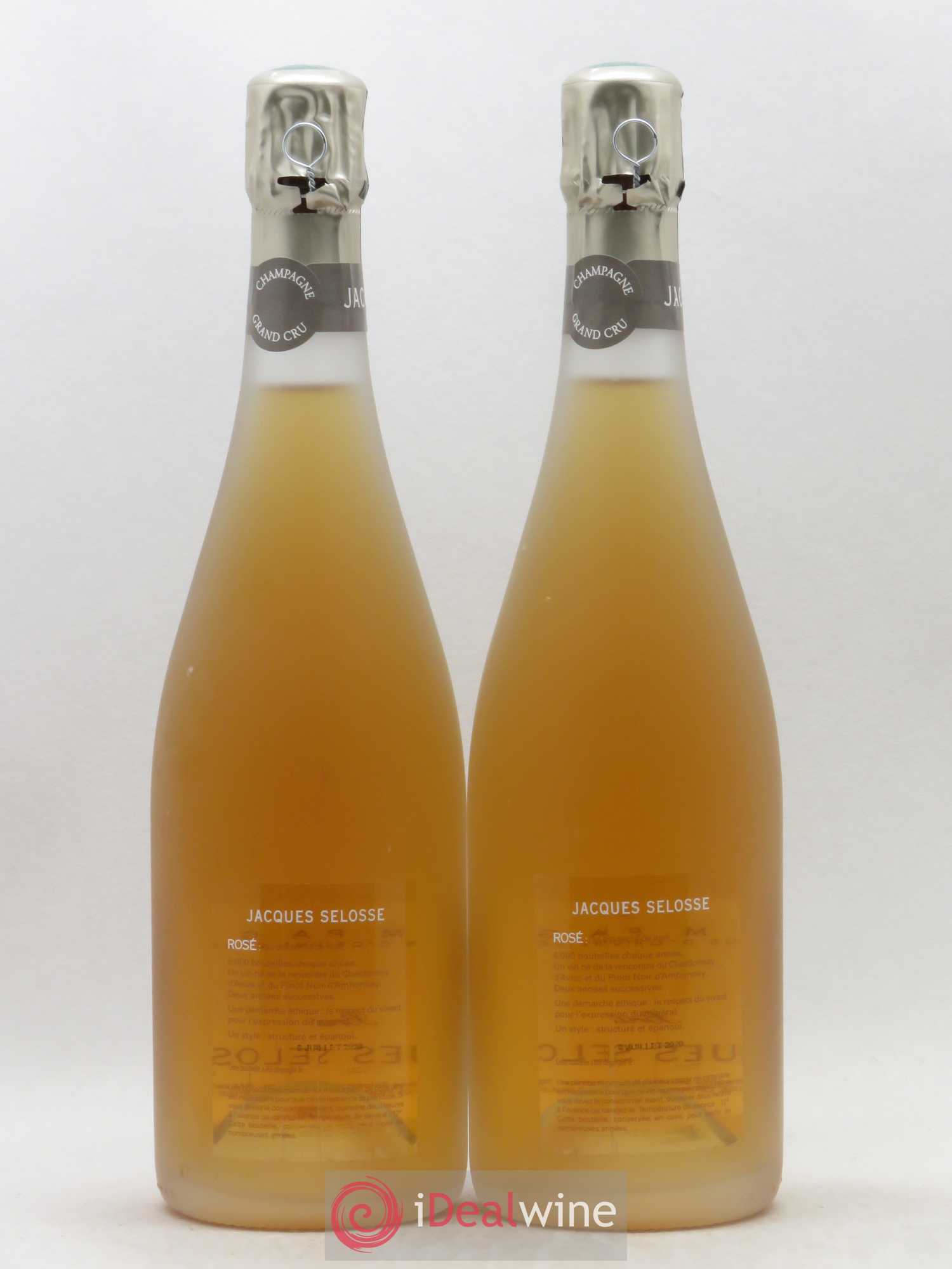 Rosé Brut Jacques Selosse - Lot de 2 bouteilles - 1