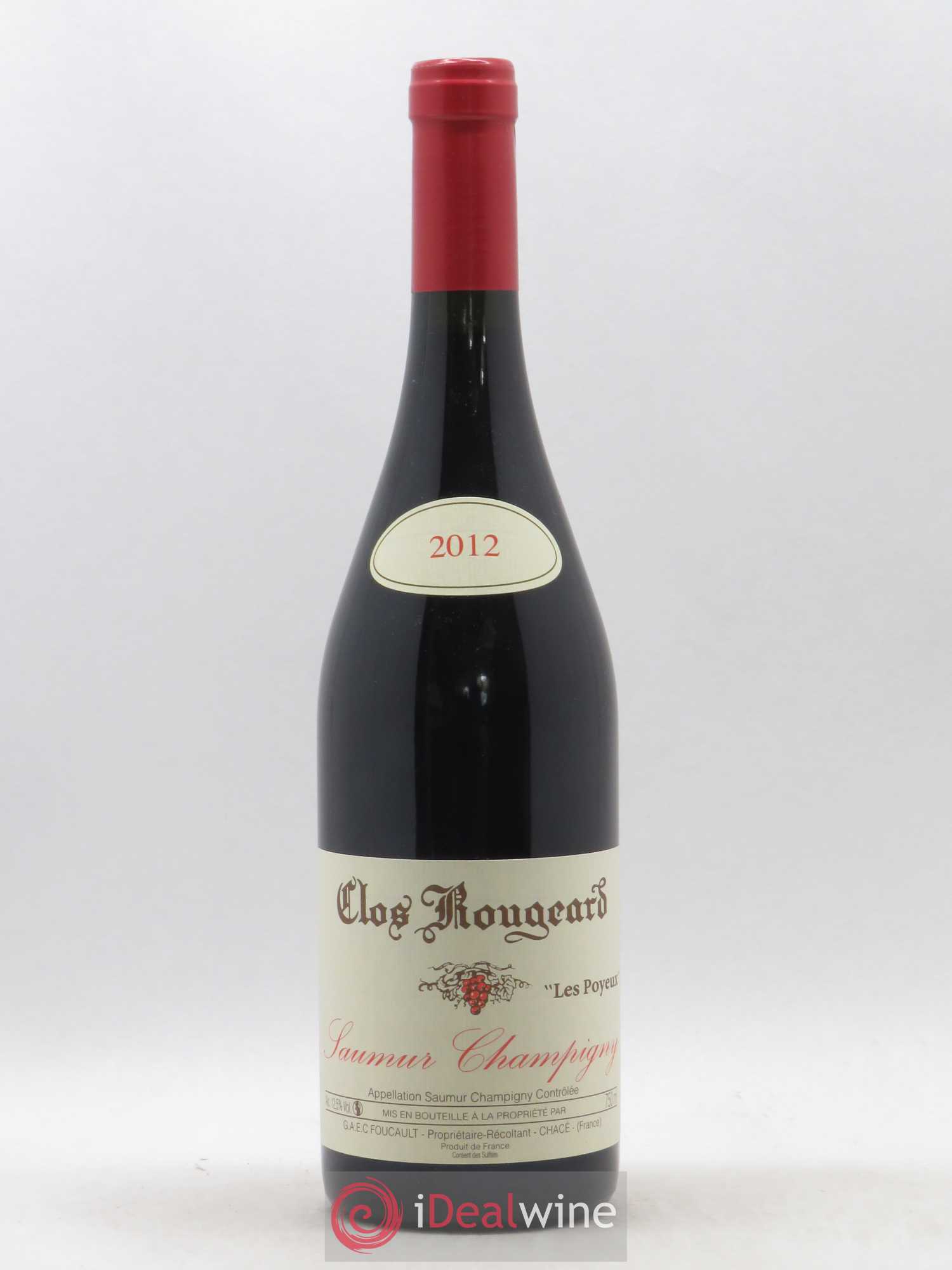 Saumur-Champigny Les Poyeux Clos Rougeard 2012 - Lot de 1 bouteille - 0