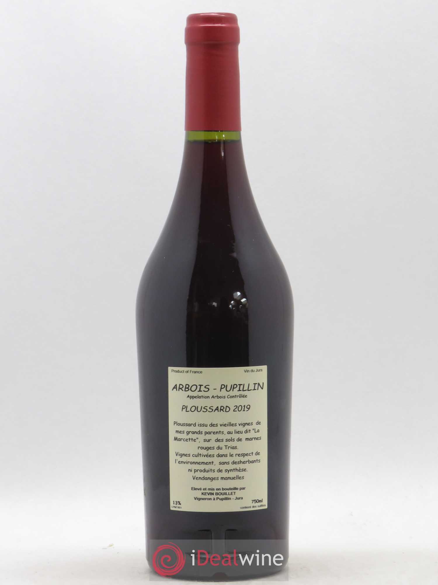 Côtes du Jura Poulsard La Marcette Kevin Bouillet 2019 - Posten von 1 Flasche - 1