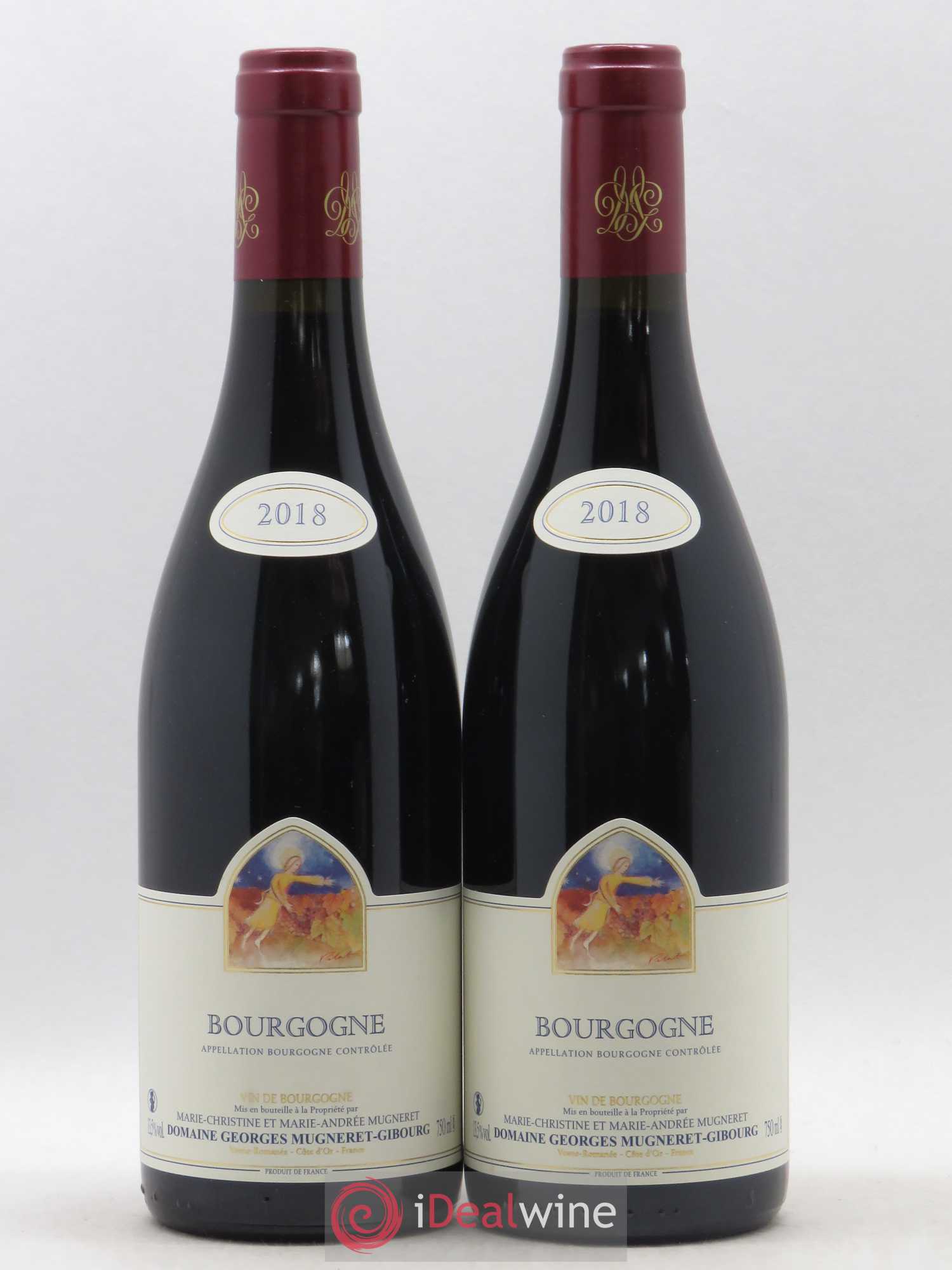 Bourgogne Mugneret-Gibourg (Domaine) 2018 - Lot de 2 bouteilles - 0