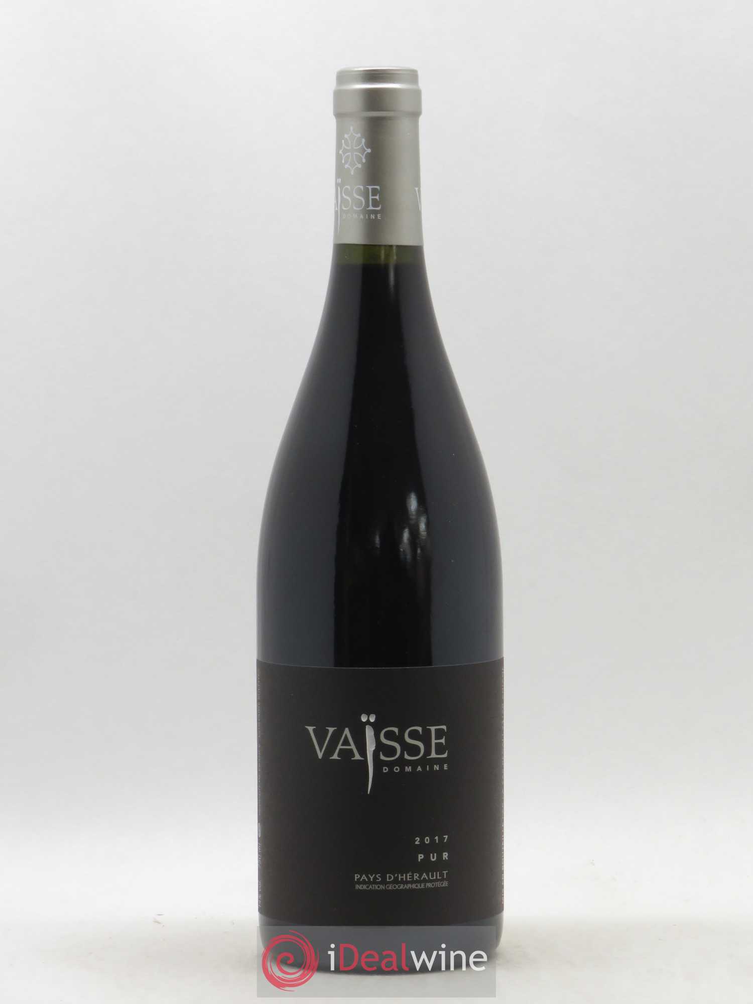 Pays d'Hérault Pur Vaisse (Domaine) 2017 - Lot de 1 bouteille - 0