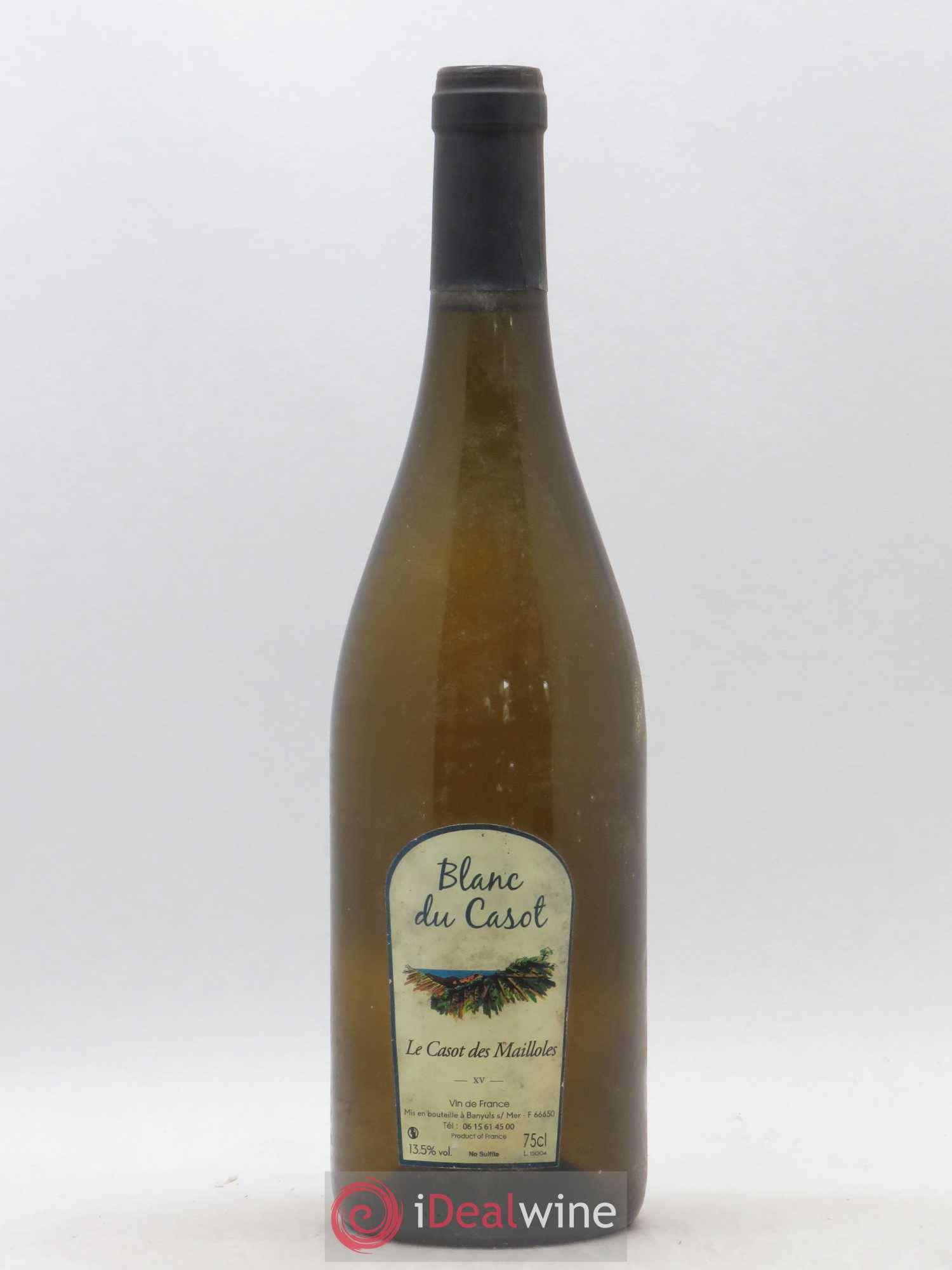 Vin de France Blanc du Casot Casot des Mailloles 2015 - Posten von 1 Flasche - 0
