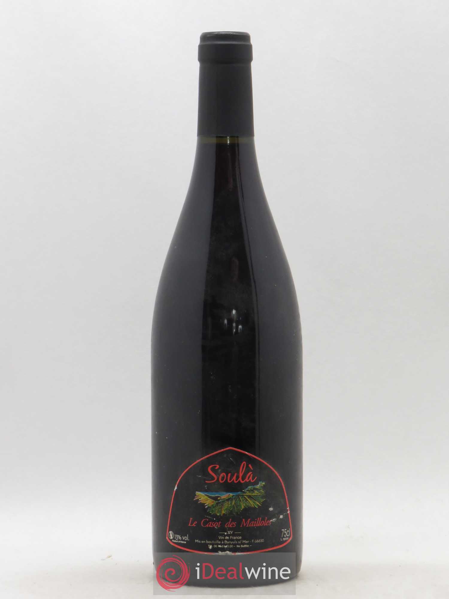 Vin de France Soula Casot des Mailloles 2015 - Posten von 1 Flasche - 0