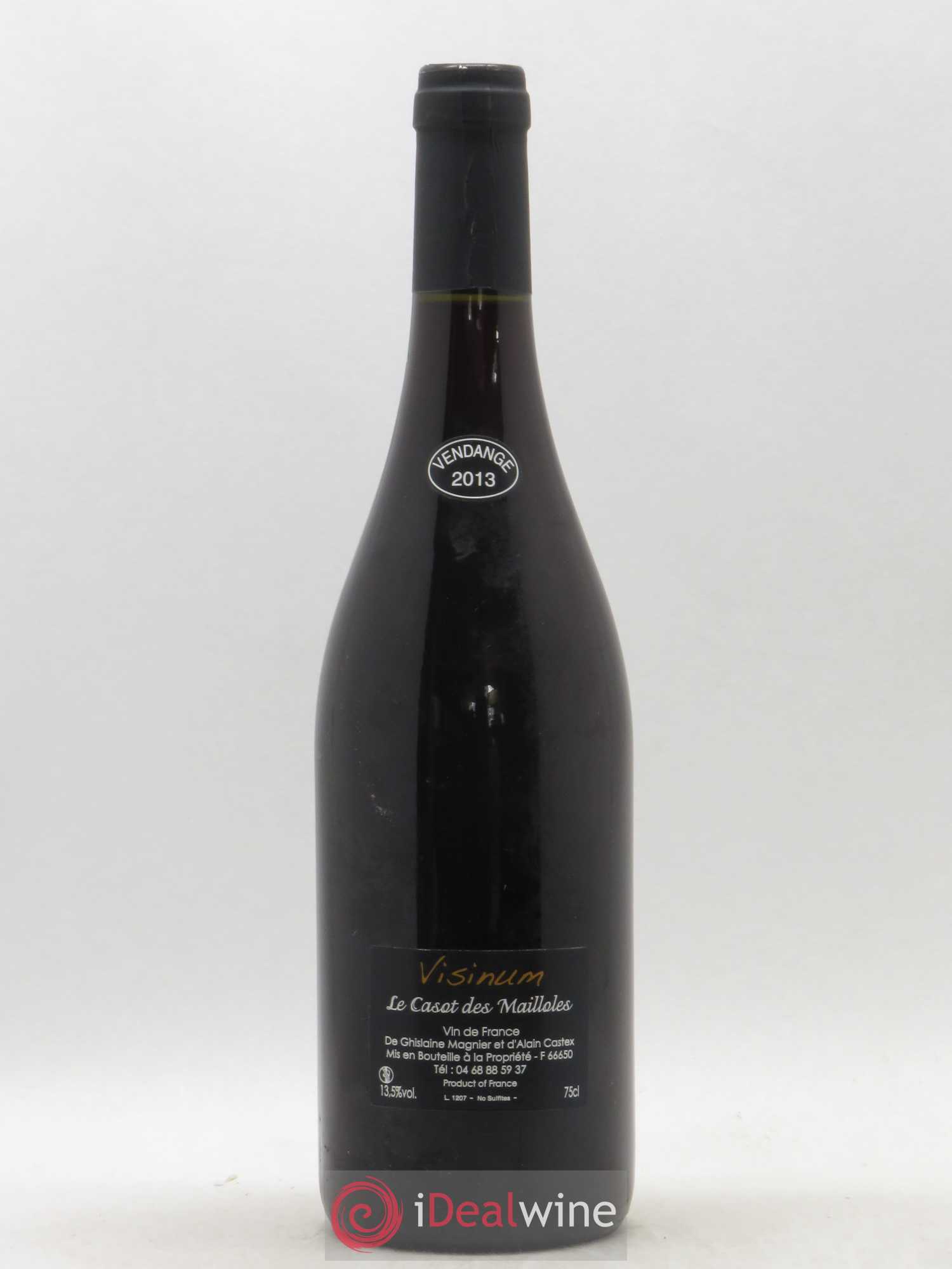 Vin de France Visinom Casot des Mailloles 2013 - Posten von 1 Flasche - 1