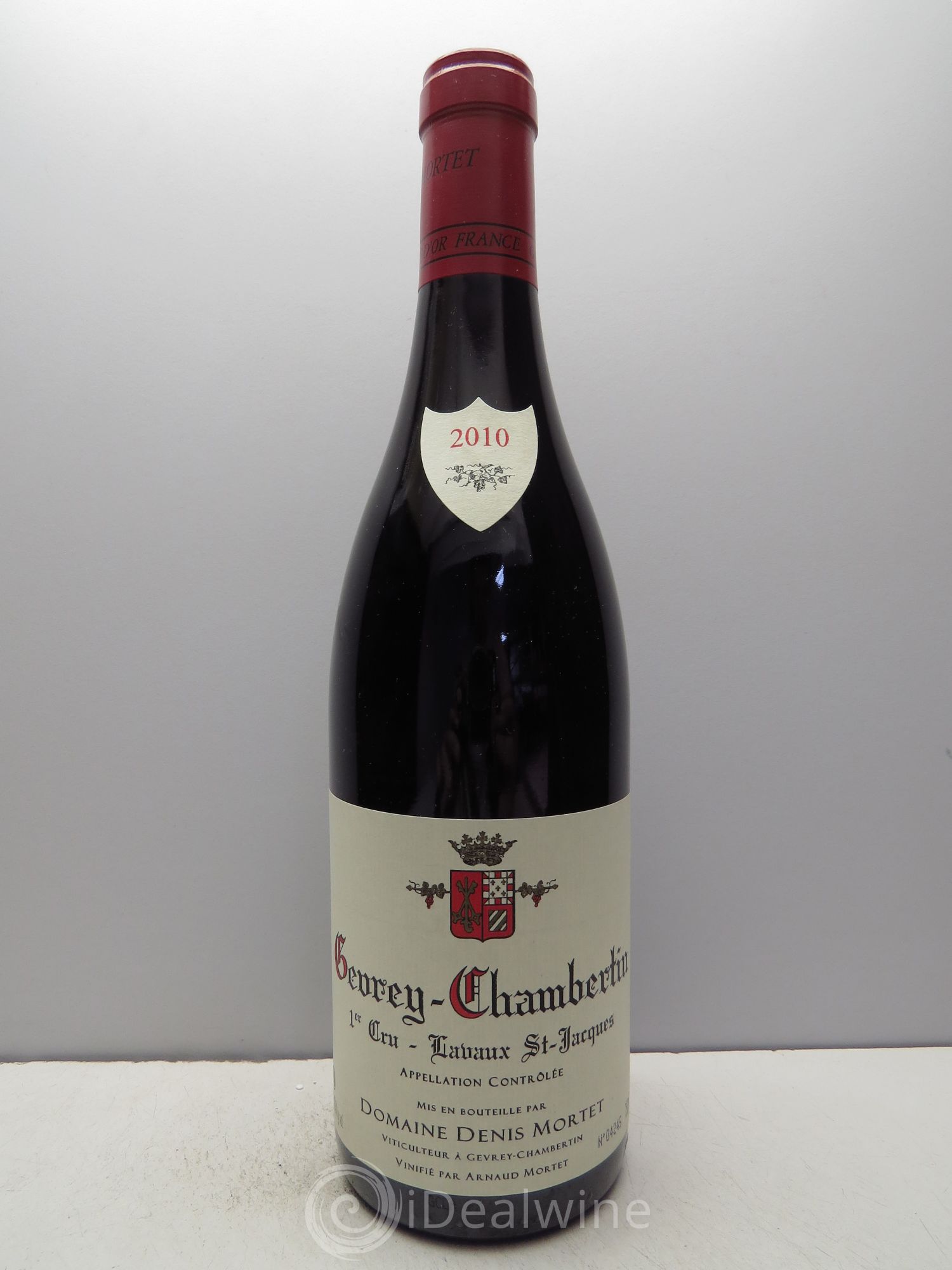Gevrey-Chambertin 1er Cru Lavaux Saint Jacques Denis Mortet (Domaine) 2010 - Lot de 1 bouteille - 0